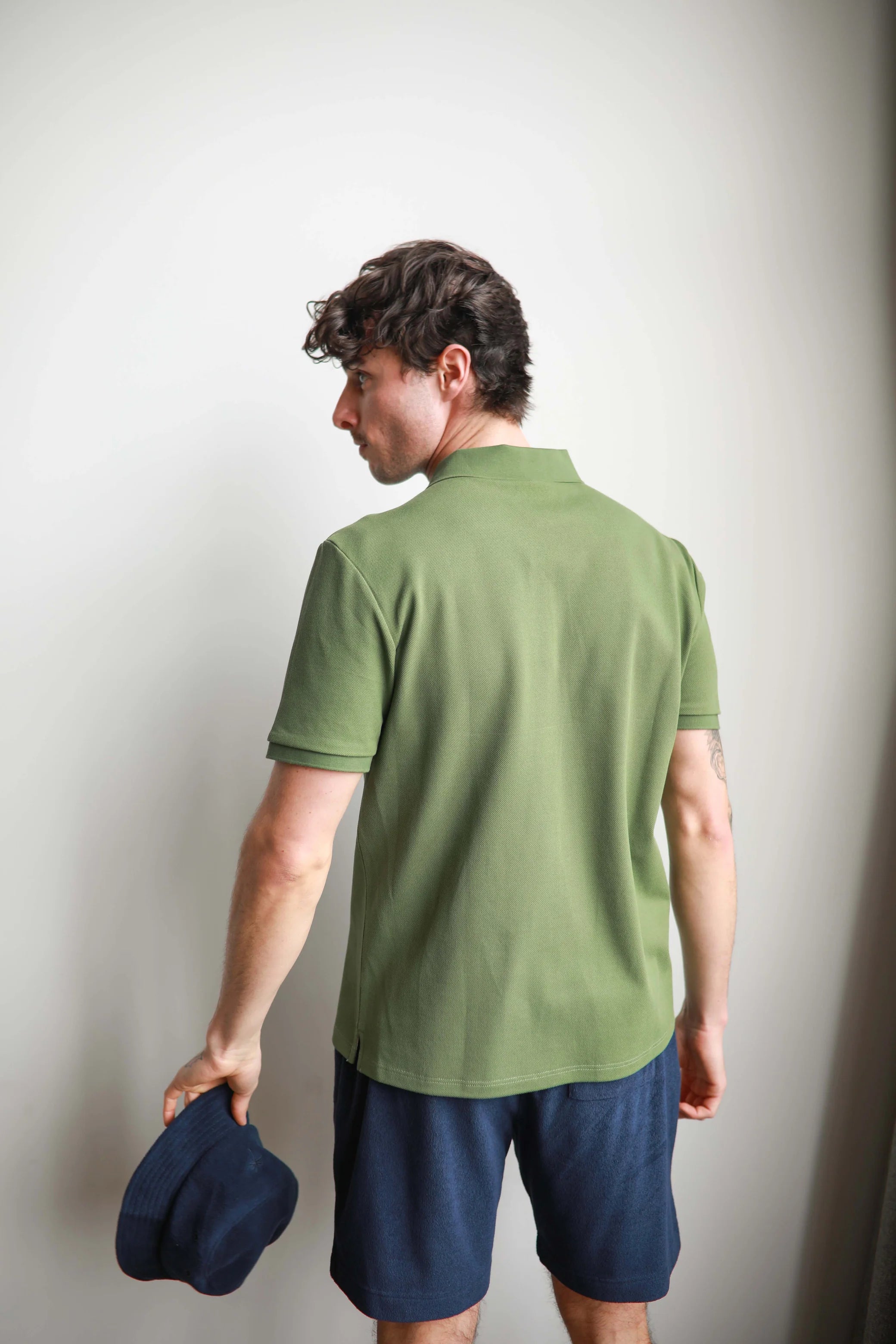 James Harper Polo Textured Cotton