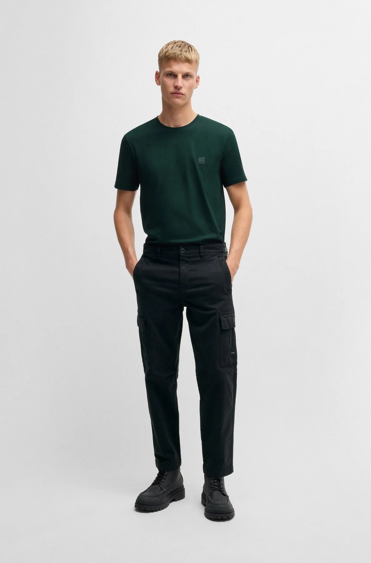 BOSS Regular Fit Tapered Leg Cargo Pant