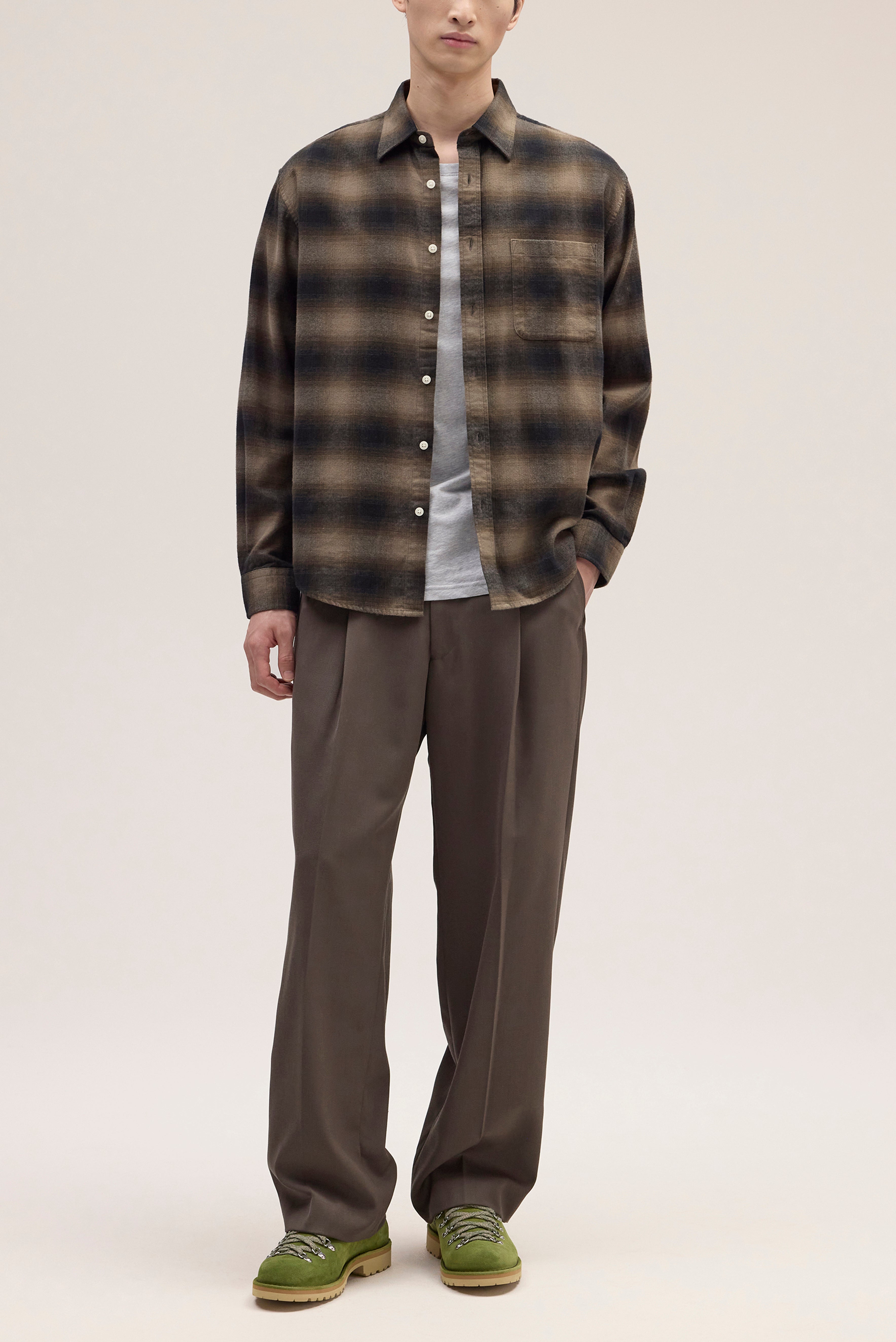 NN07 Deon Flannel Shirt
