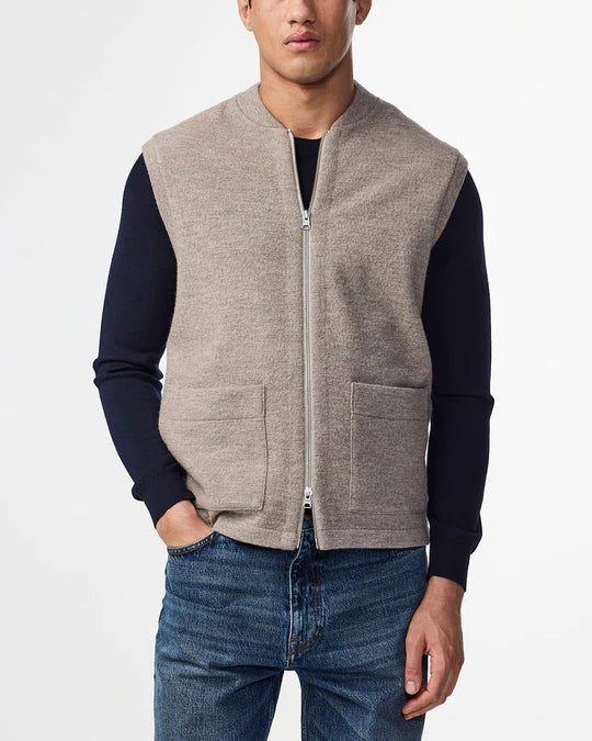 NN07 Boiled Wool Vest