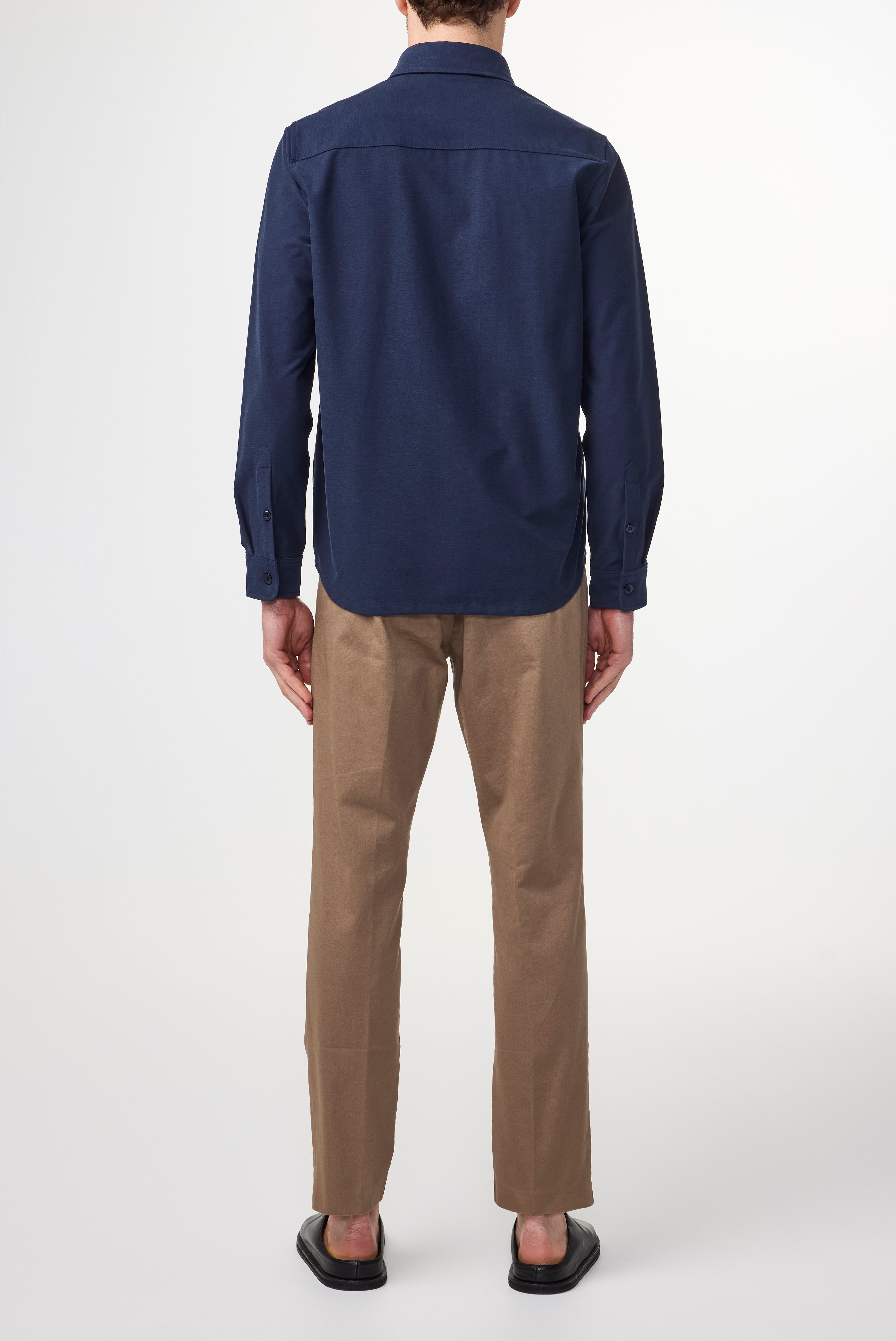 NN07 Verner Overshirt Organic Cotton Stretch