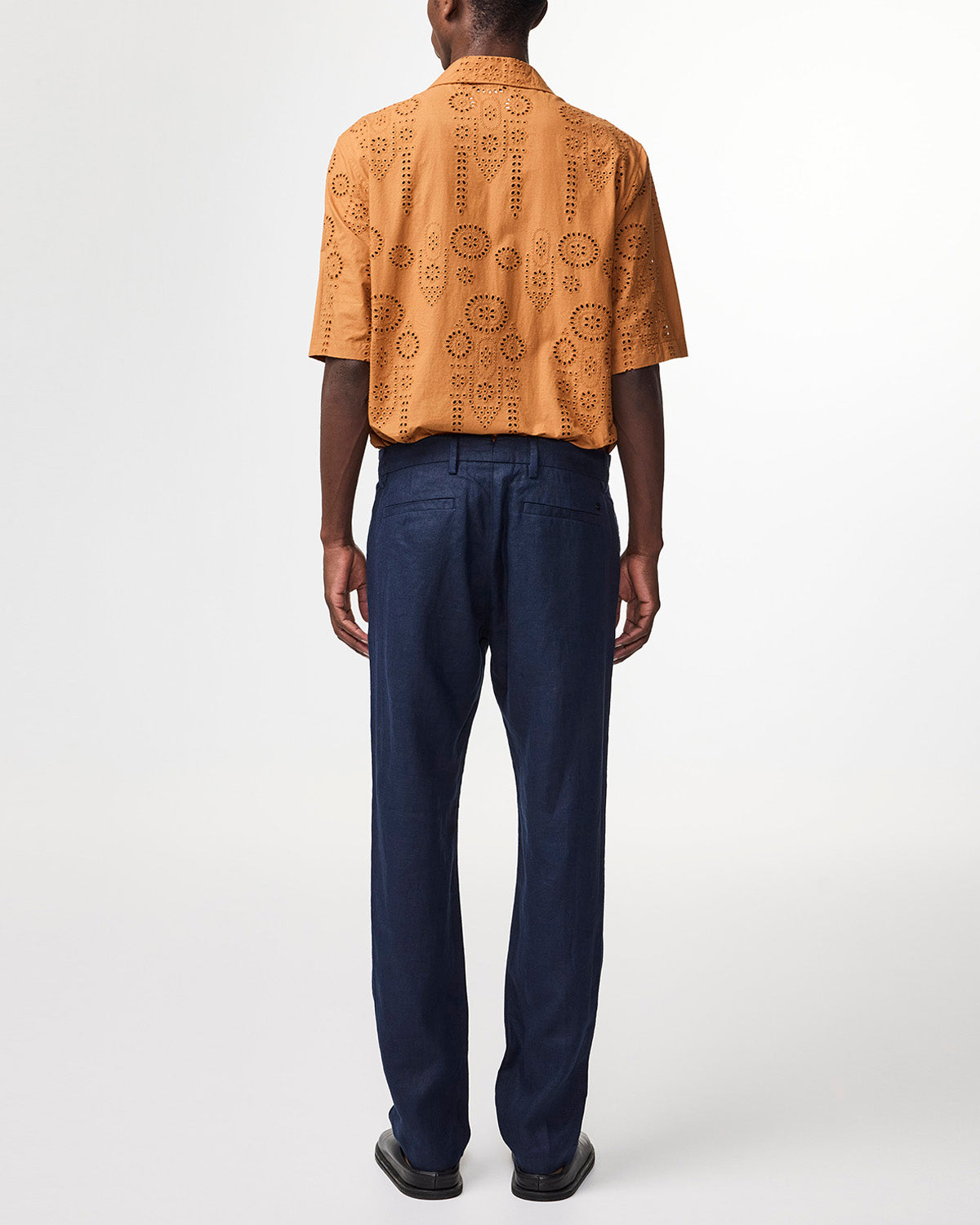 NN07 Theo Linen Trouser