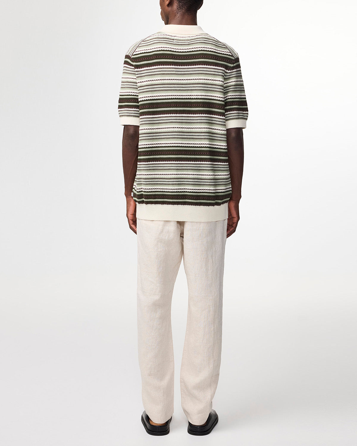 NN07 Nolan Button Up Polo Cardigan