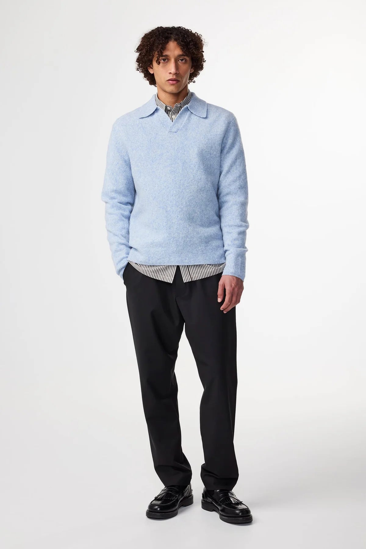 NN07 Hope Open Collar Knit