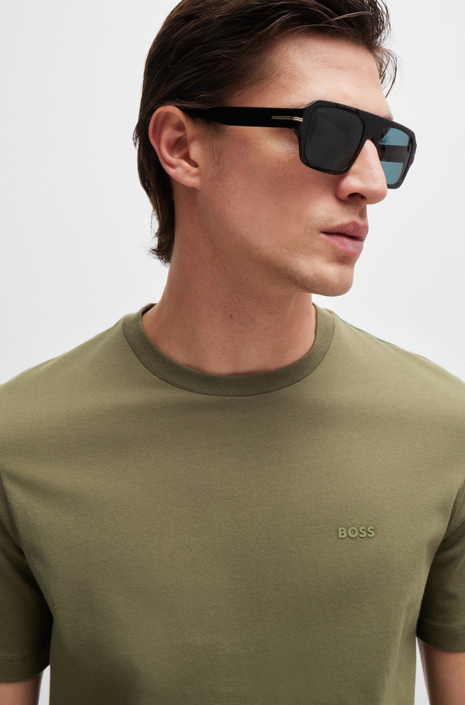 BOSS Stretch T-Shirt Pure Cotton