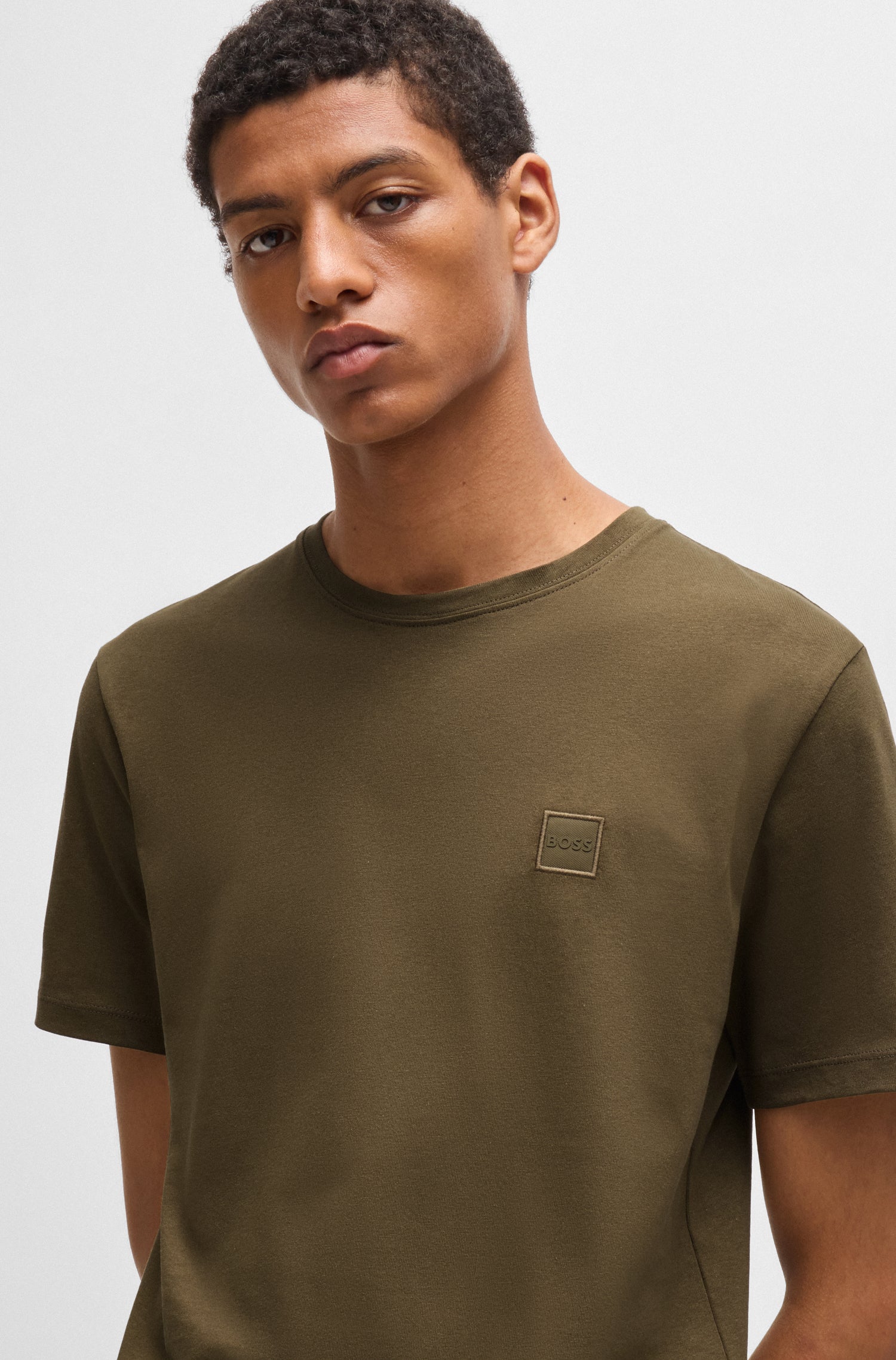BOSS Mid Weight T-Shirt Pure Cotton