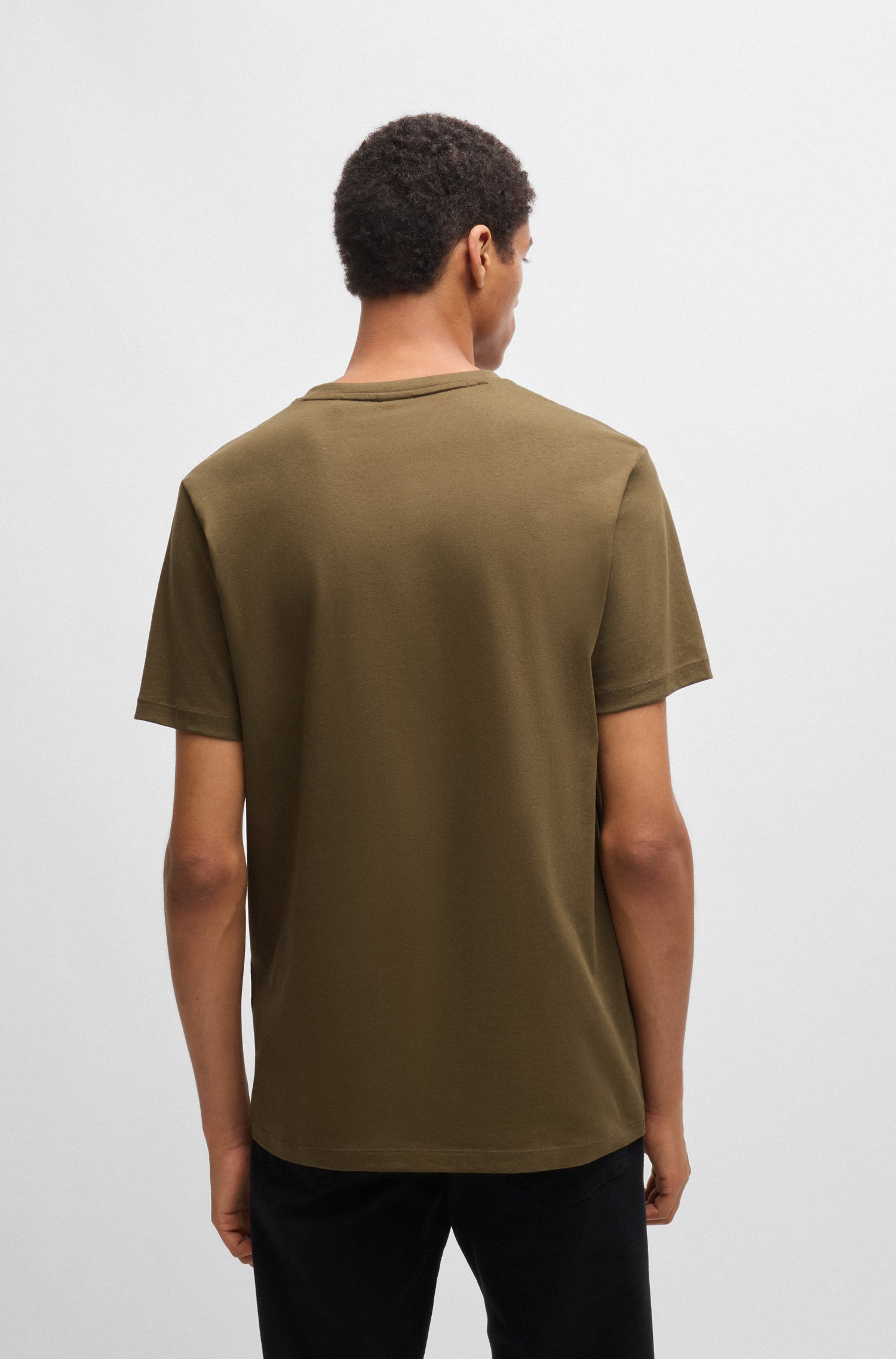 BOSS Mid Weight T-Shirt Pure Cotton