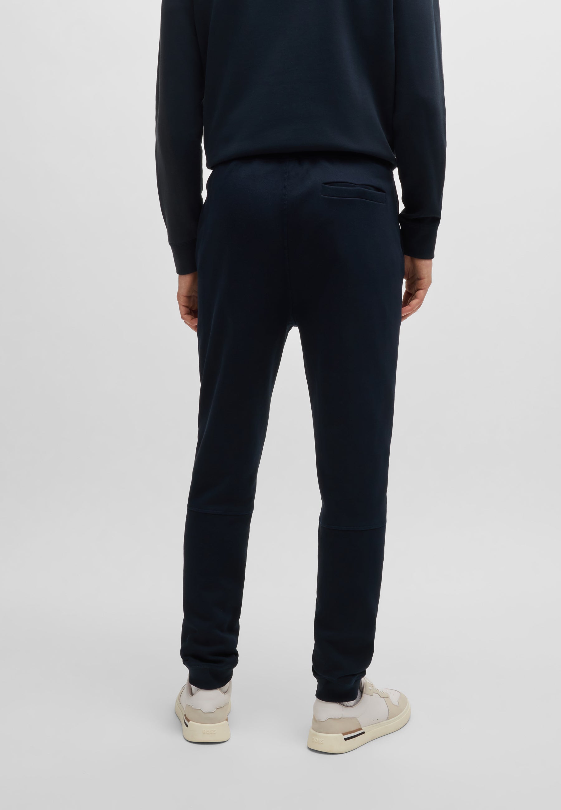 BOSS Regular Fit Tracksuit Bottom Pure Cotton
