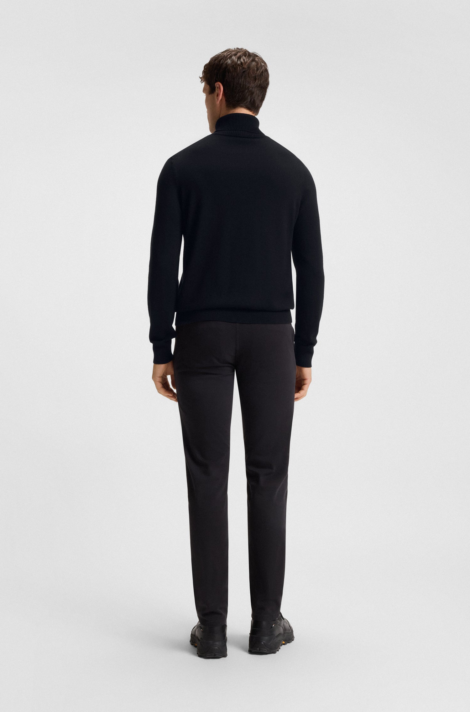 BOSS Trutle Neck Knit Cotton Cashmere