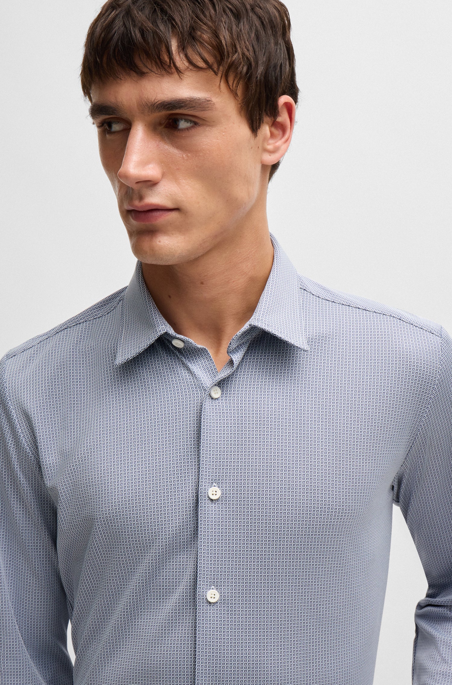 BOSS Slim Fit Shirt Performance Stetch