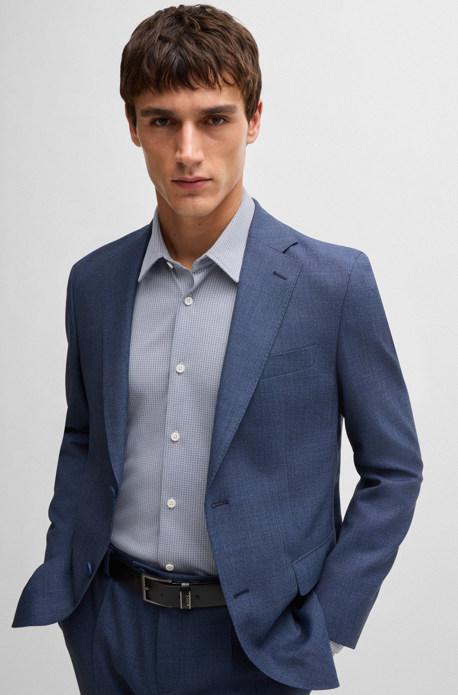 BOSS Slim Fit Shirt Performance Stetch