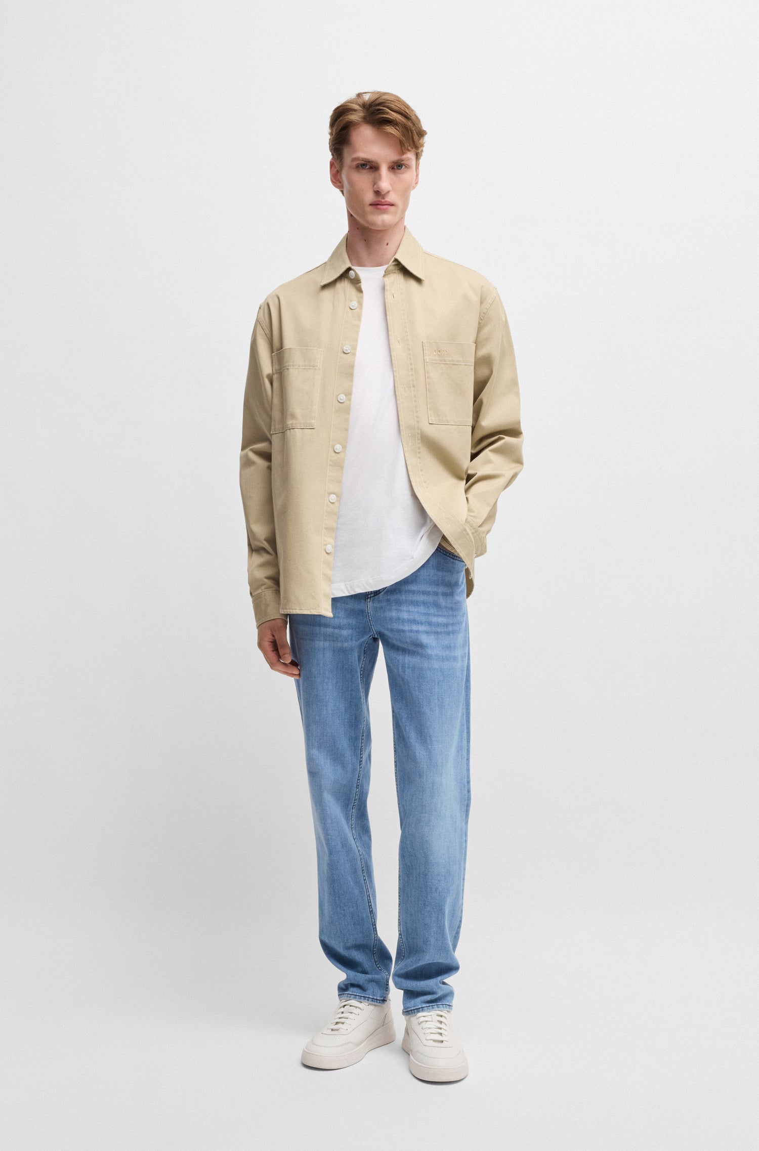 BOSS Regular Fit Jean Super Soft Blue Denim