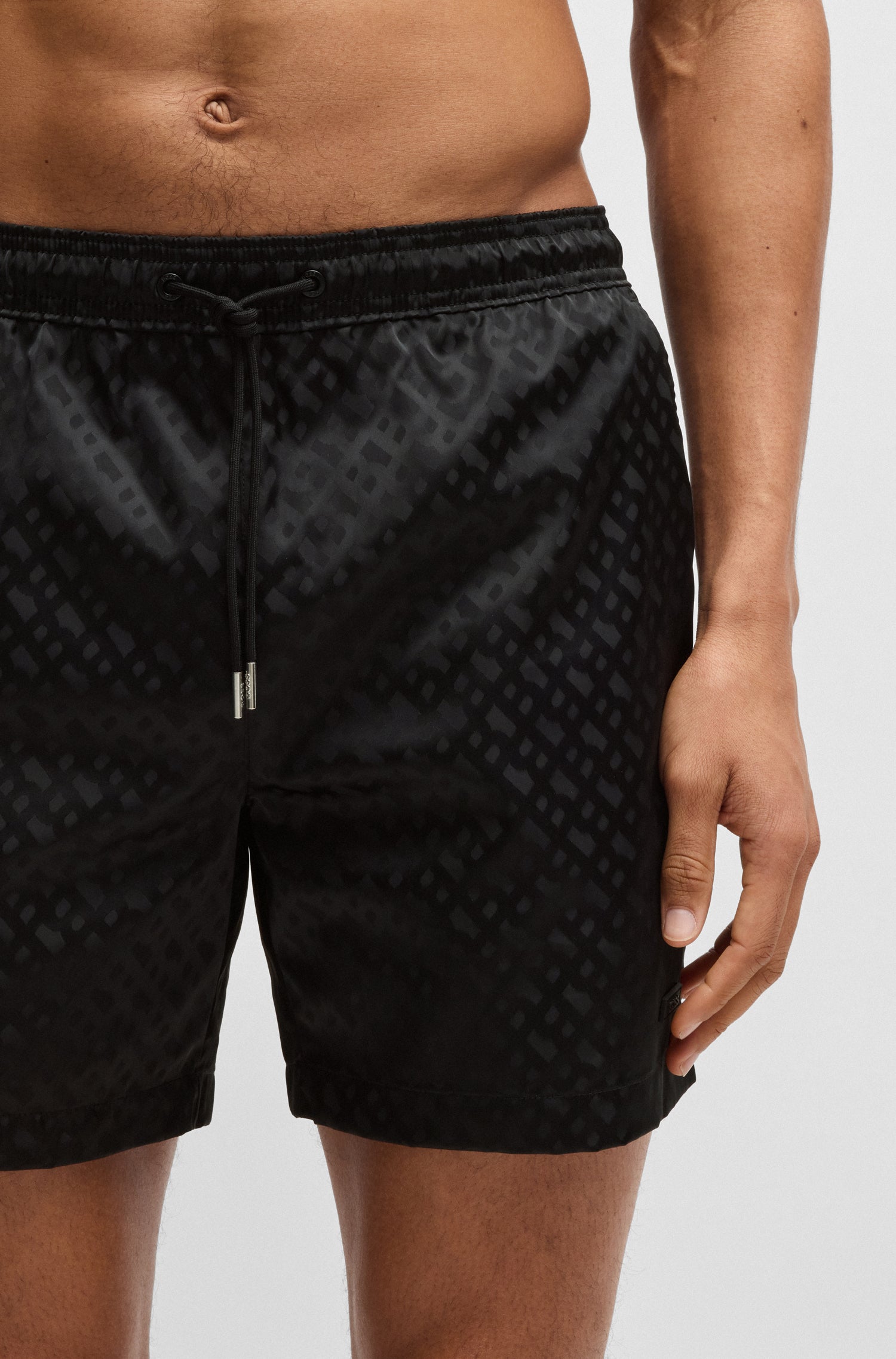 BOSS Swim Shorts Tonal Monograms