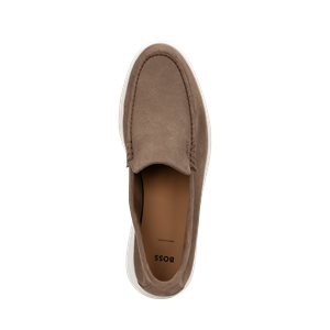BOSS Suede Loafers Contrast Outsole