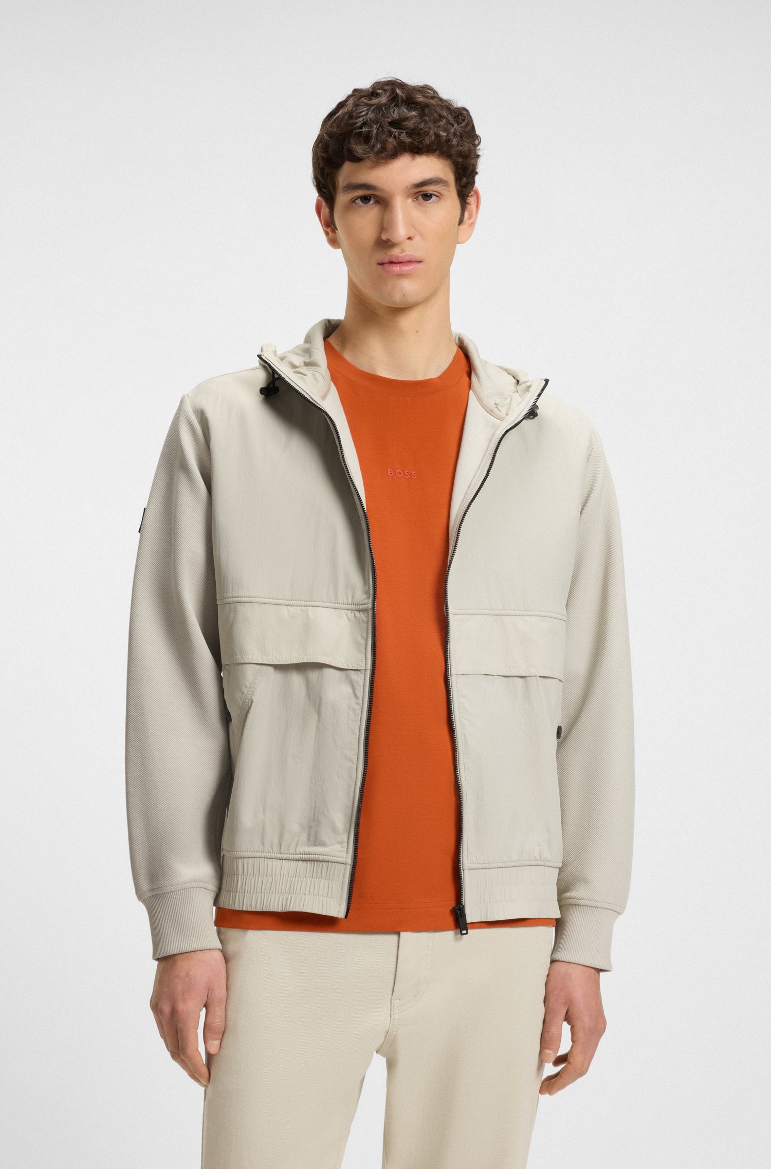 BOSS Regular Fit Sweat Jacket