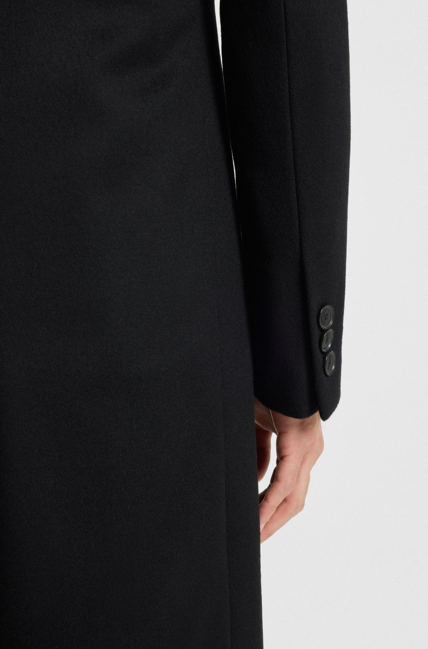 BOSS Over Coat Wool Cashmere Blend