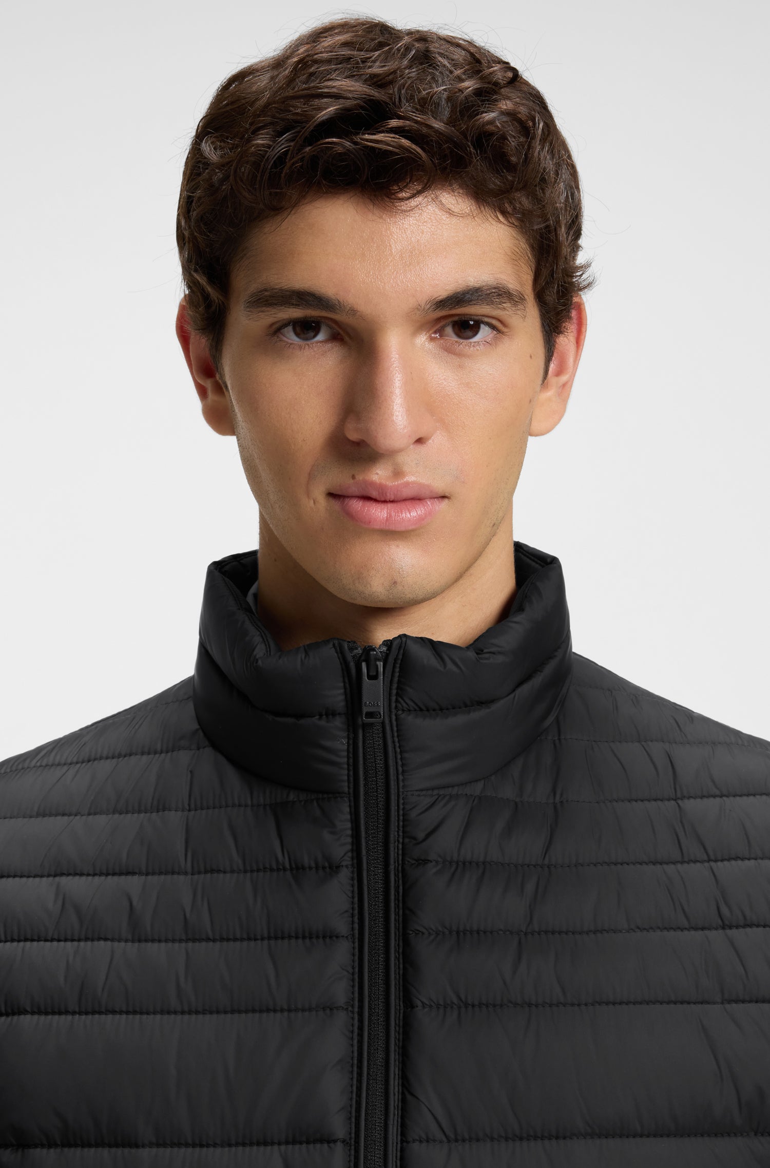 BOSS Water Repellent Jacket Logo Trim