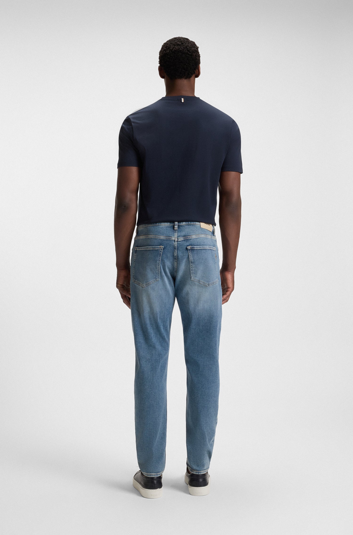 BOSS Regular Fit Jean Cashmere Touch