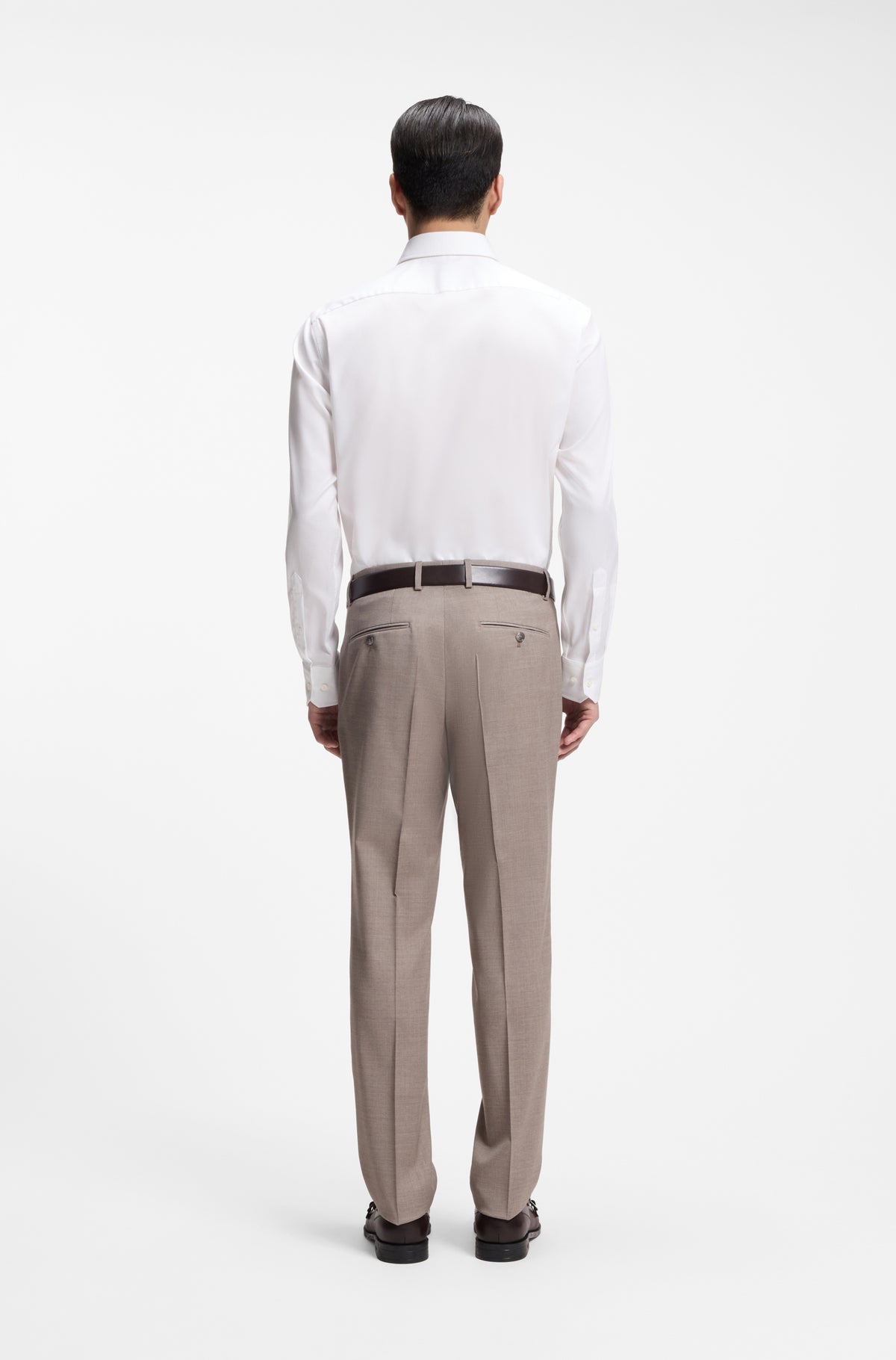 BOSS Regular Fit Shirt Textured Cotton