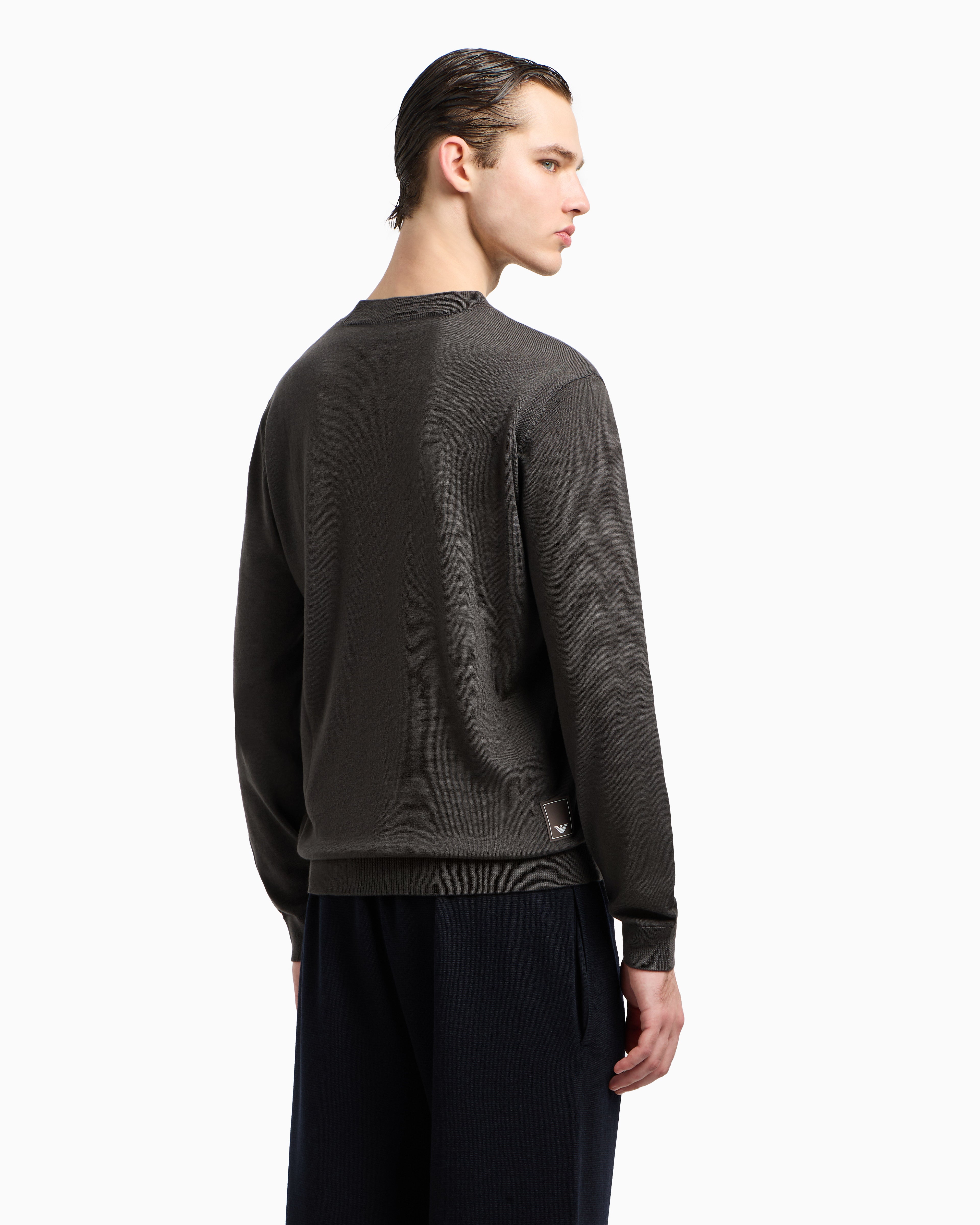 Emporio Armani Travel Essentials Knit Virgin Wool