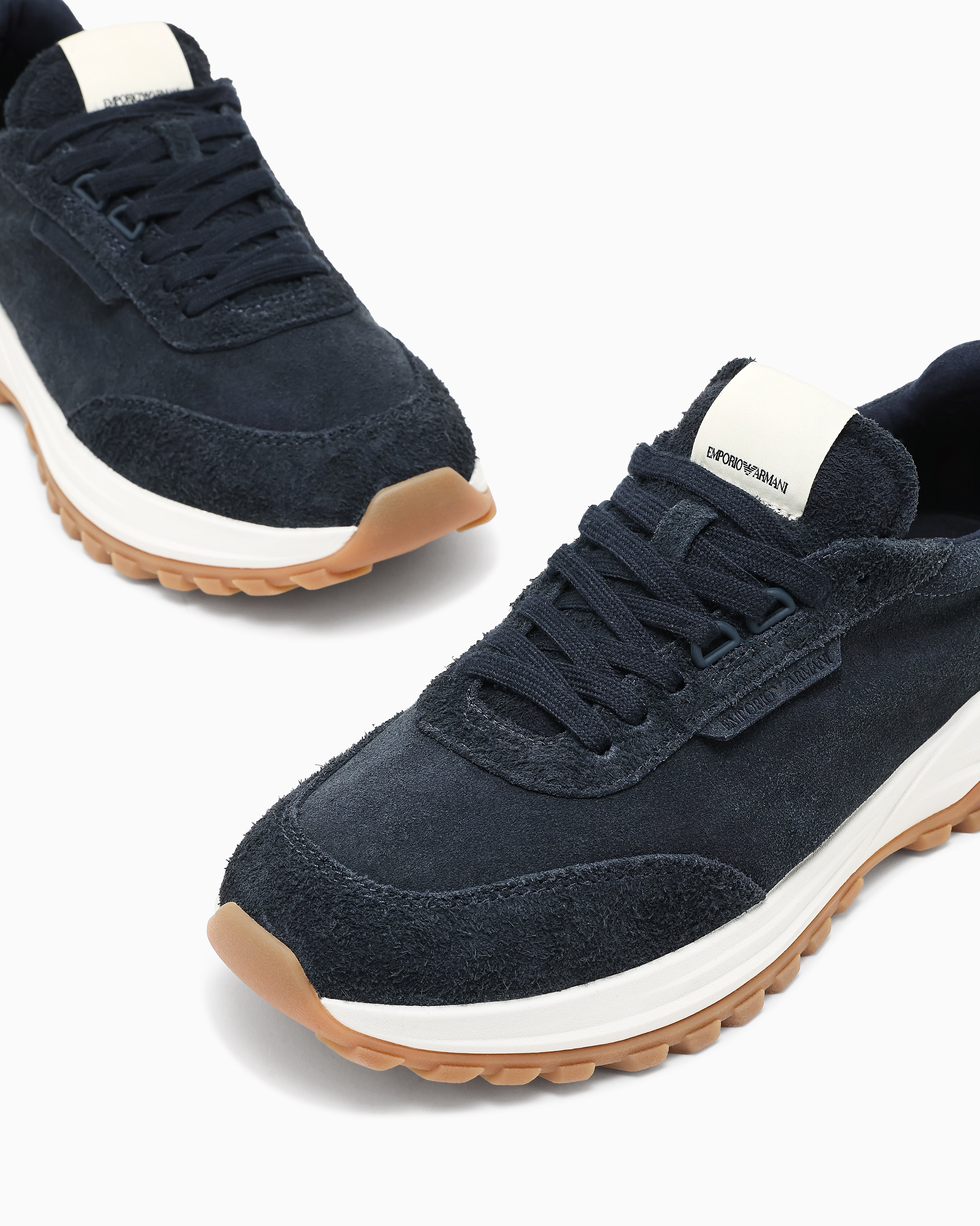 Emporio Armani Suede Sneaker Eagle Club Capsule Collection