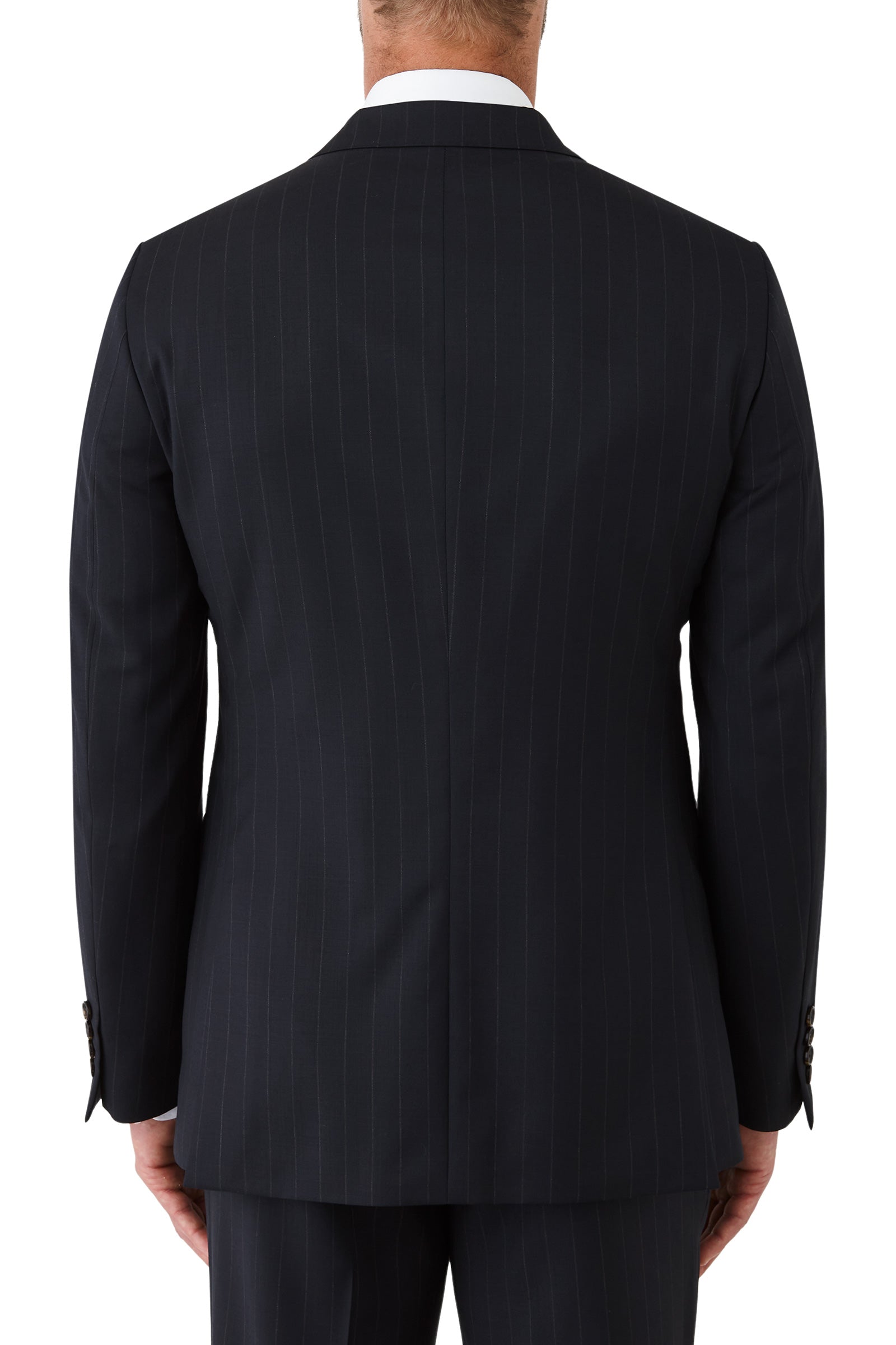 Joe Black Pin Stripe Suit Pure Merino Wool