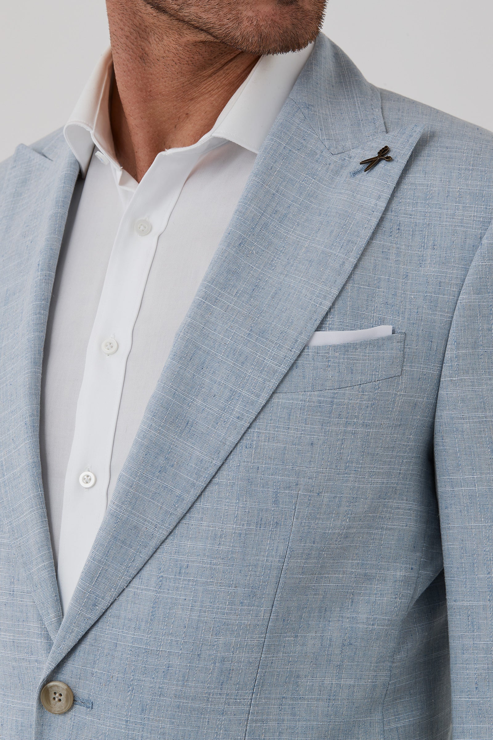 Joe Black Suit Linen Blend