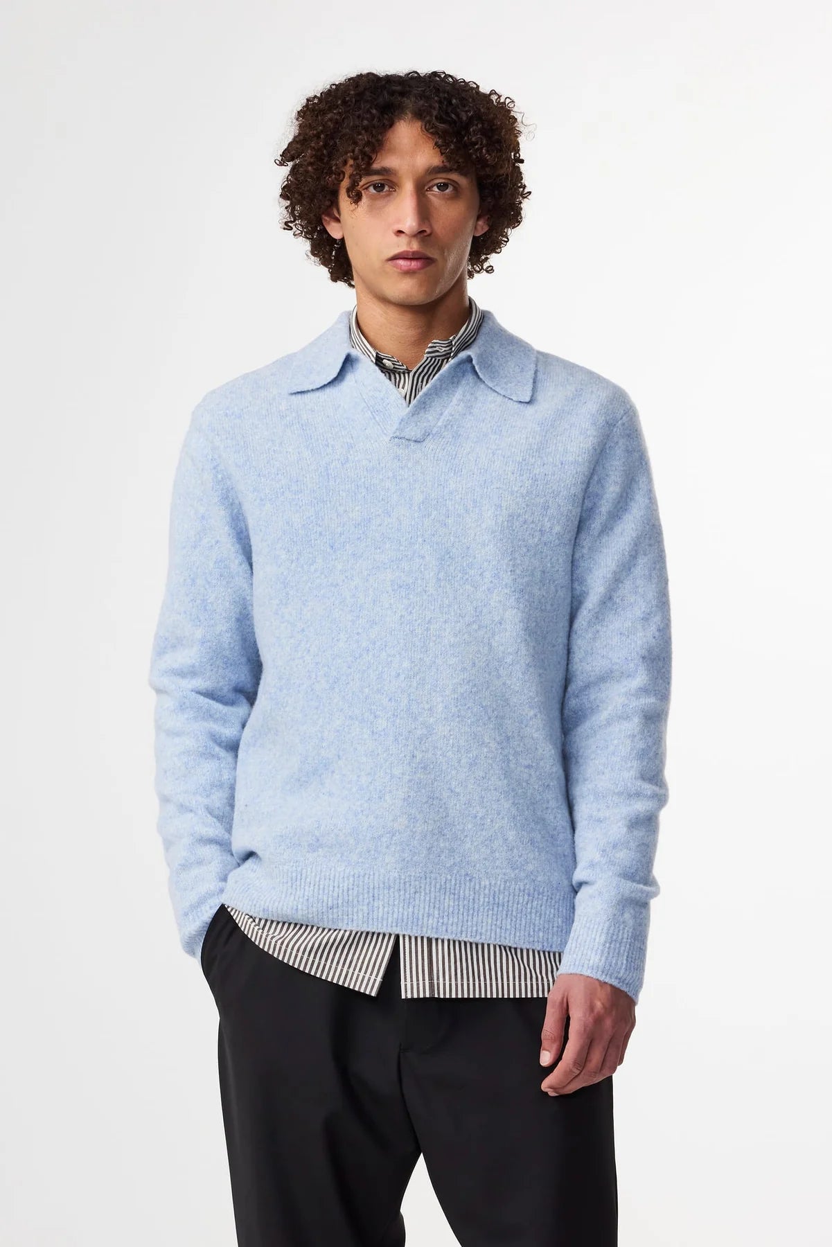 NN07 Hope Open Collar Knit