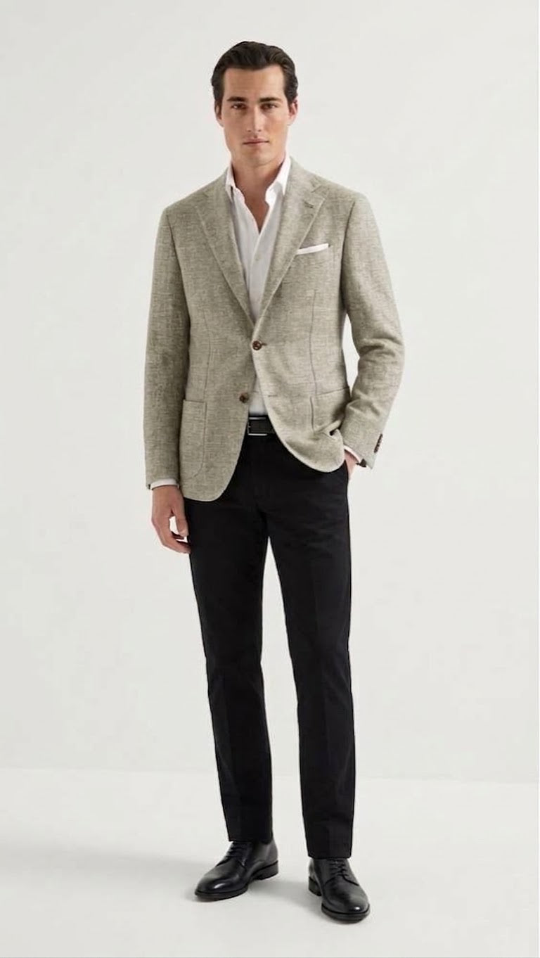 Corneliani CC Half Lined Blazer