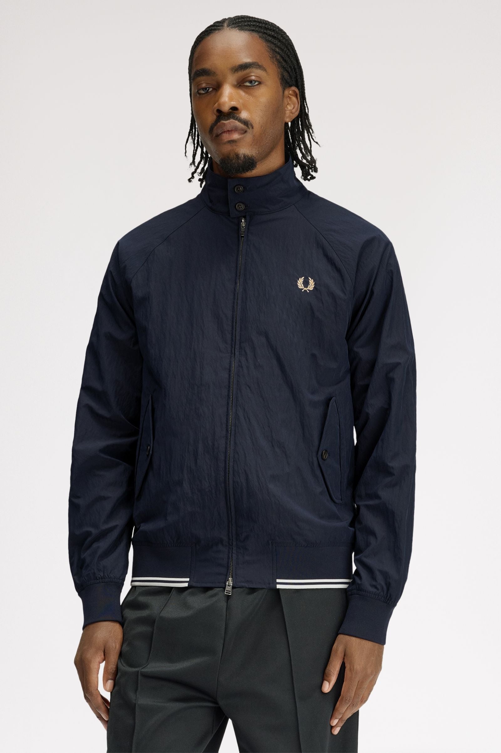 Fred Perry Crinkle Harrington Jacket