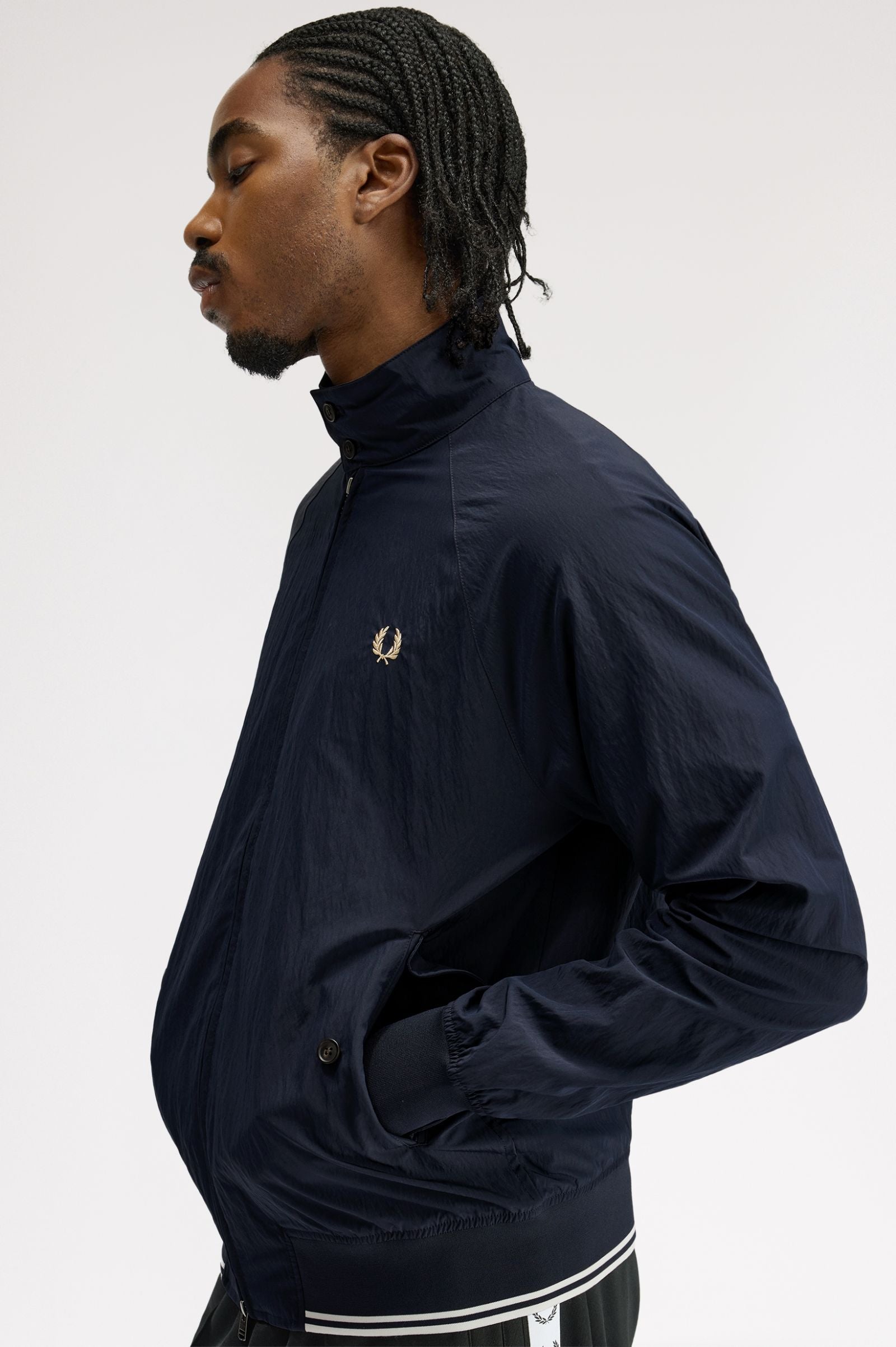 Fred Perry Crinkle Harrington Jacket