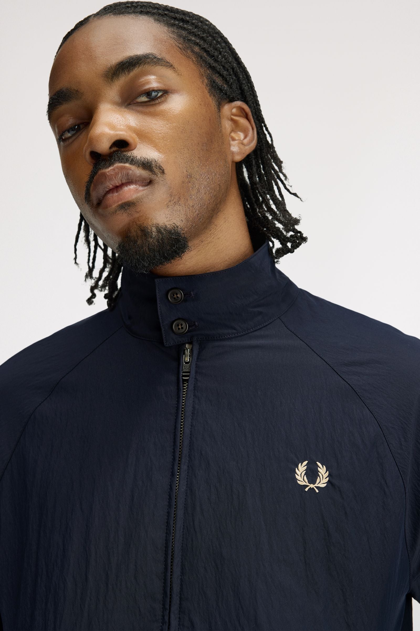 Fred Perry Crinkle Harrington Jacket