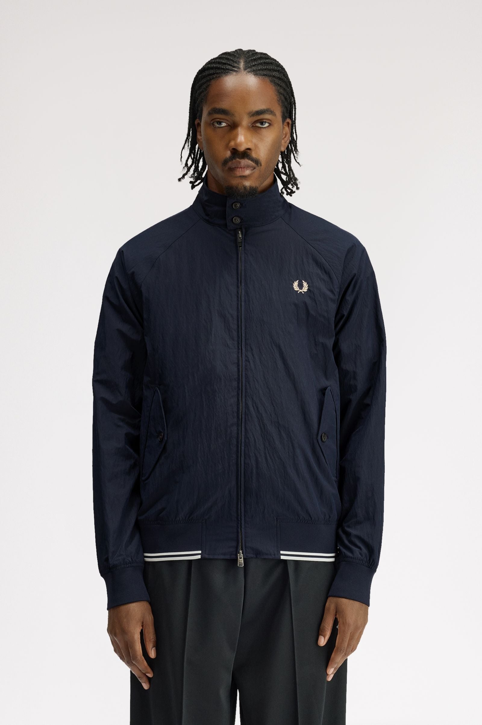 Fred Perry Crinkle Harrington Jacket