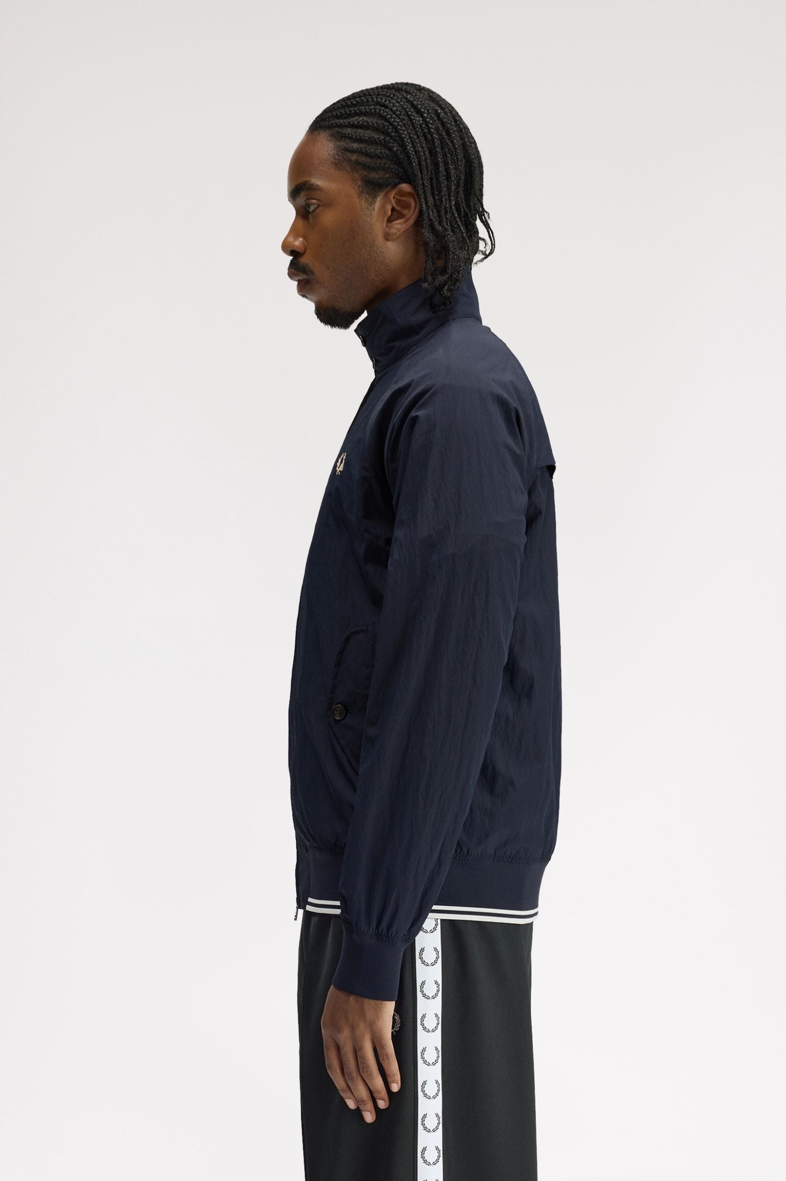 Fred Perry Crinkle Harrington Jacket