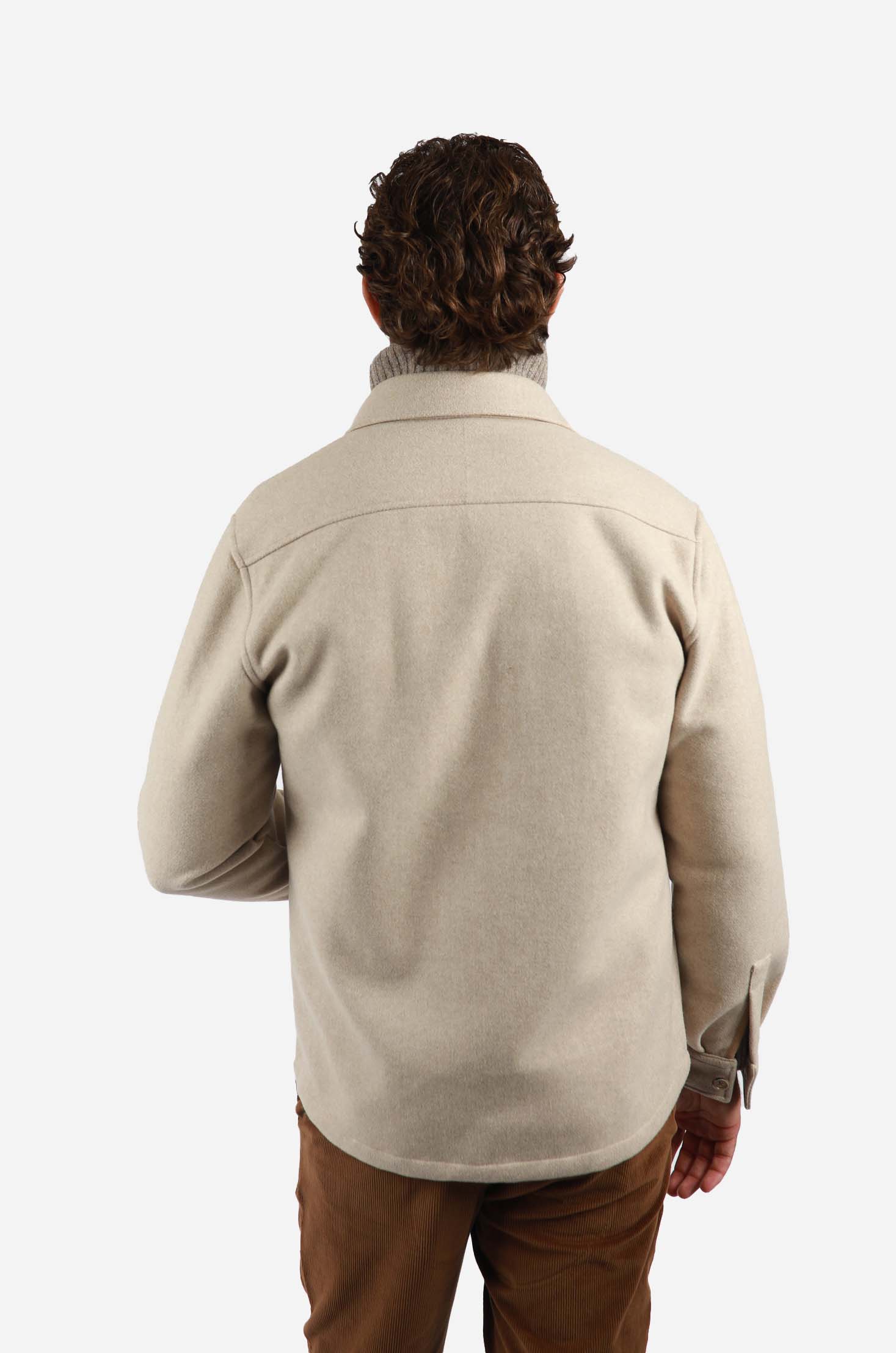 James Harper Button Down Fleece Jacket