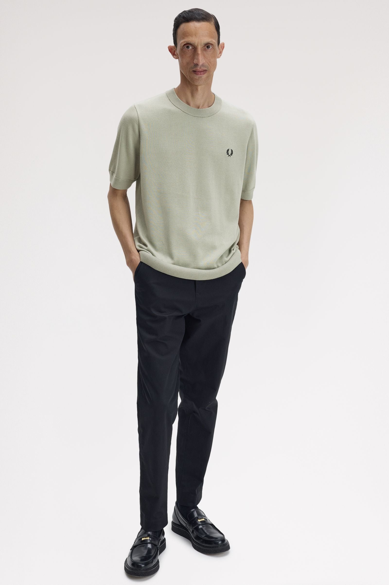 Fred Perry Knitted T-Shirt