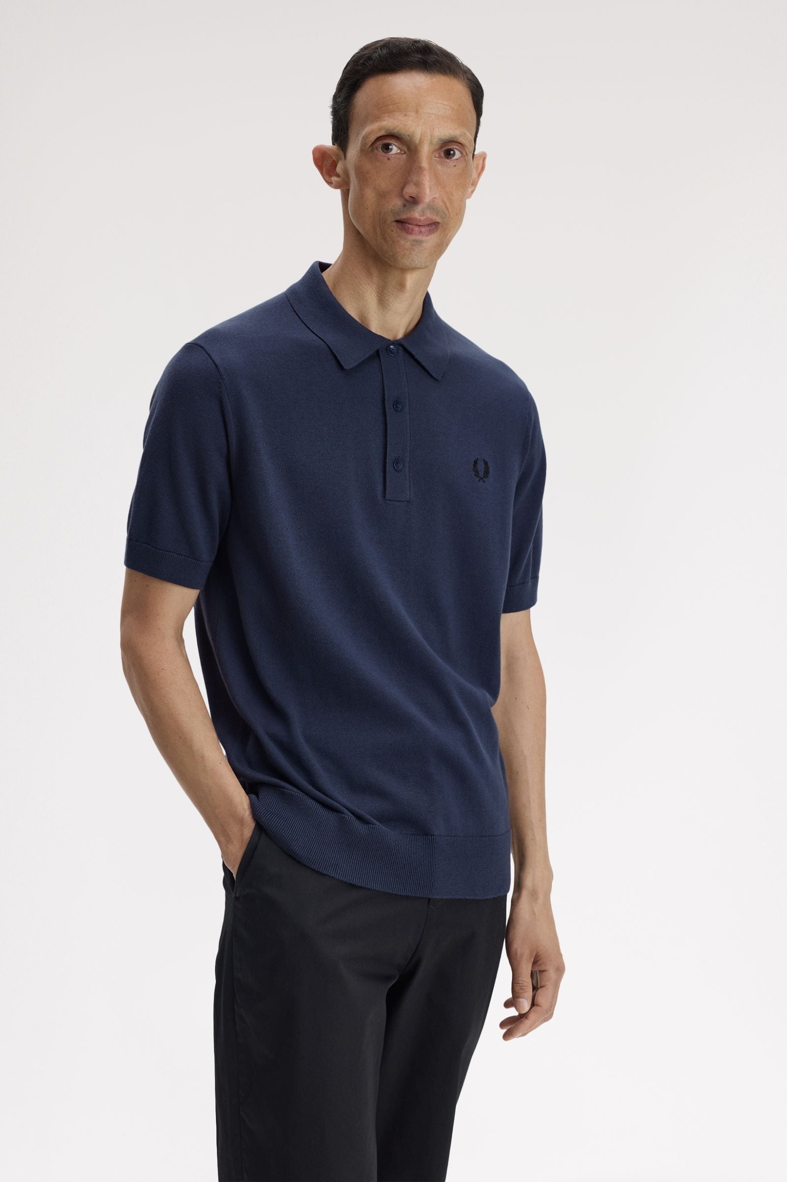 Fred Perry Cotton Knitted Polo