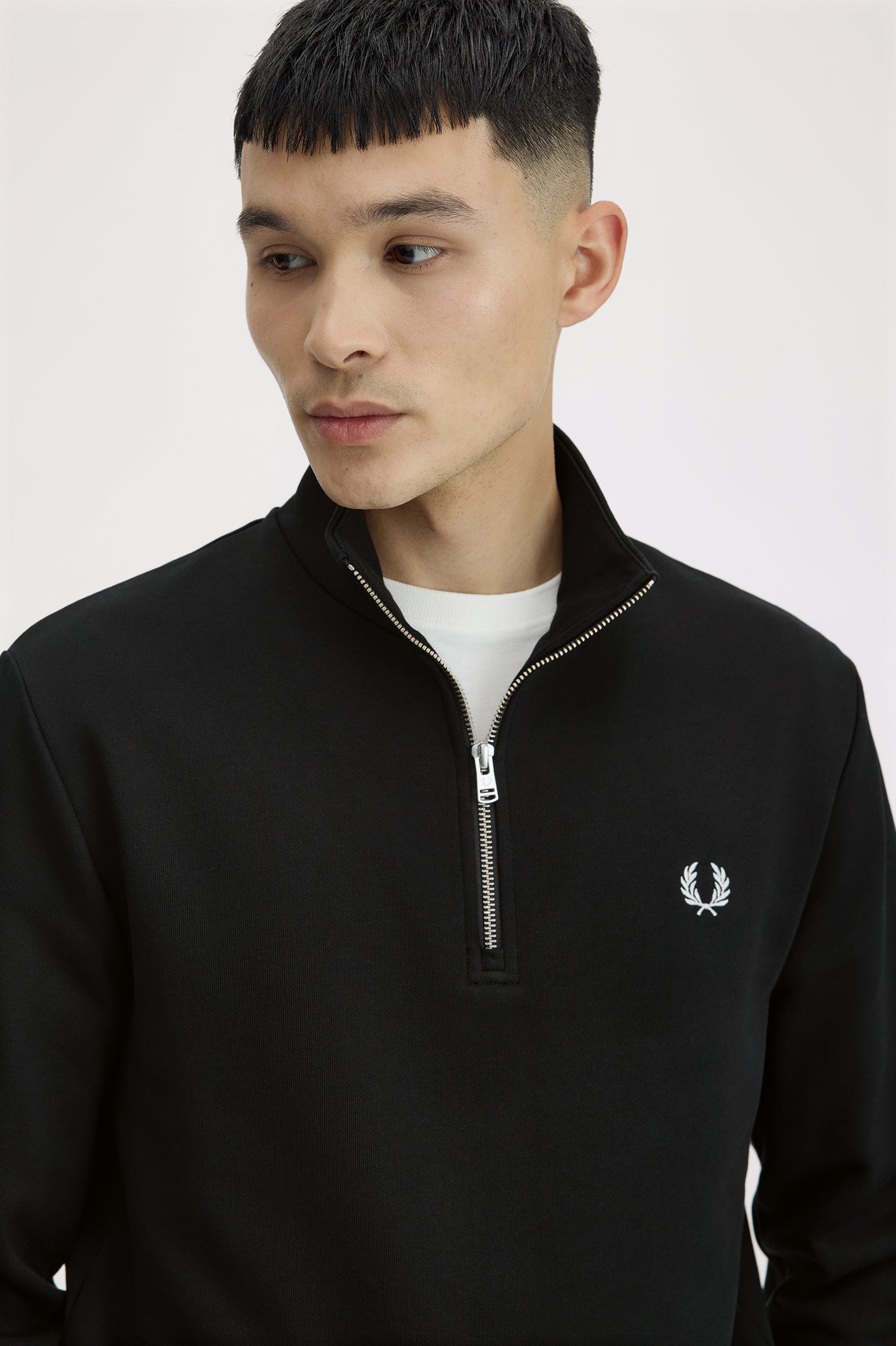 Fred Perry Quater Zip Jersey