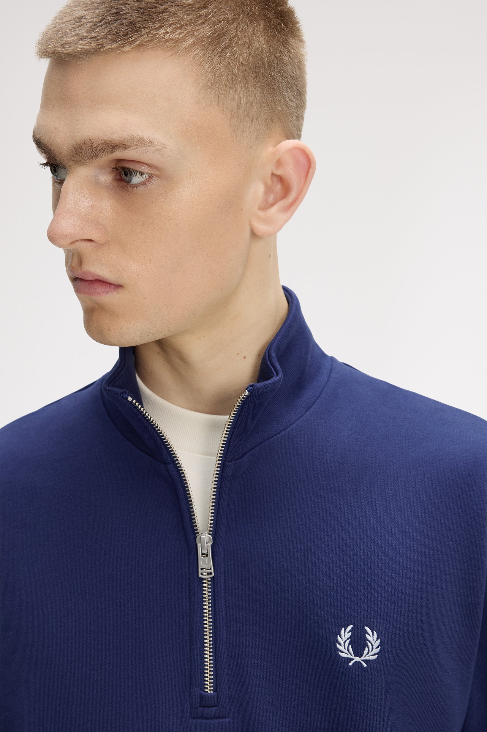 Fred Perry Quater Zip Jersey