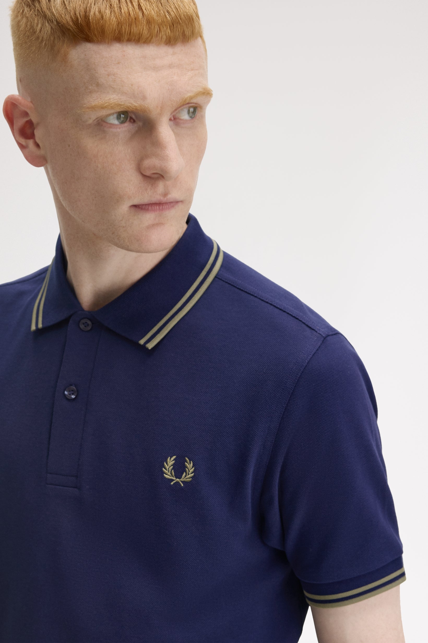 Fred Perry Button Polo Shirt Pure Cotton