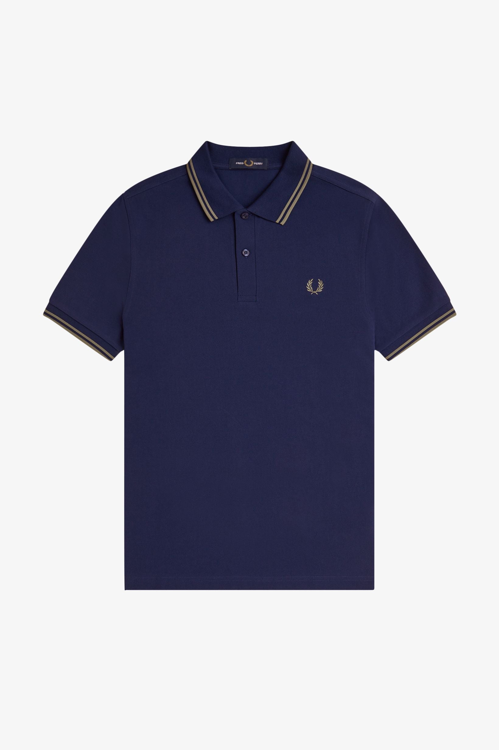 Fred Perry Button Polo Shirt Pure Cotton
