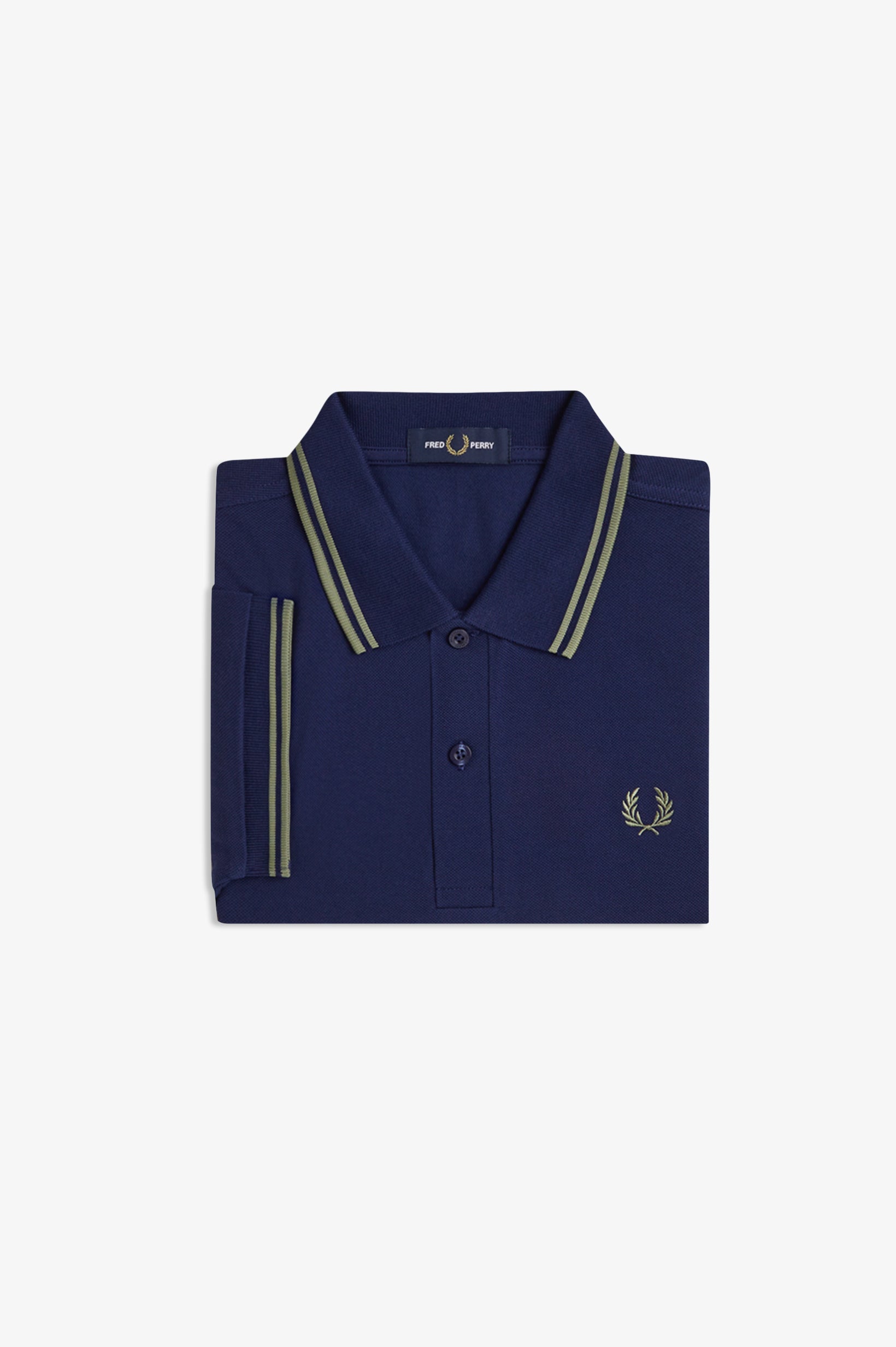 Fred Perry Button Polo Shirt Pure Cotton