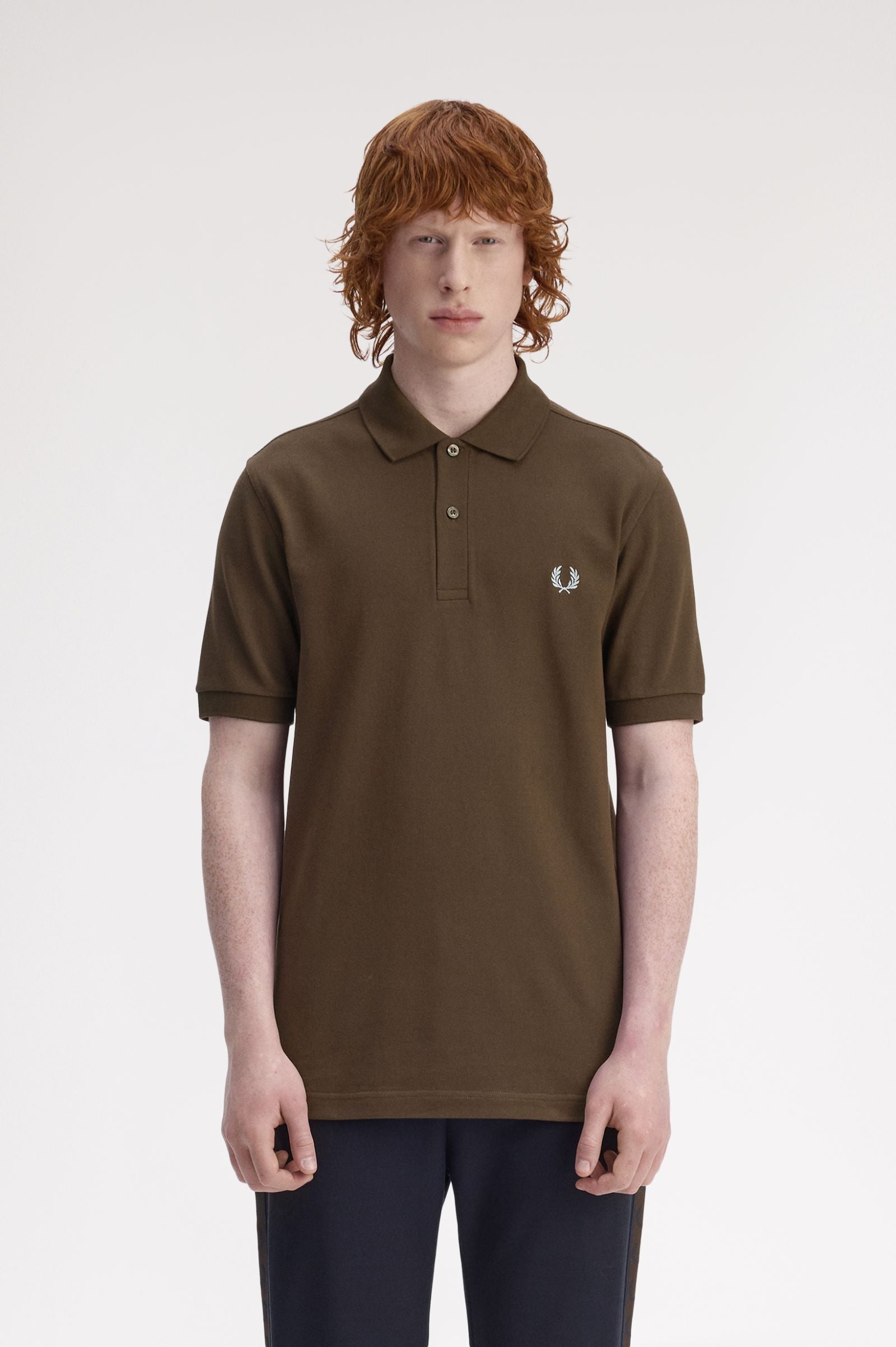 Fred Perry Button Polo Shirt Pure Cotton