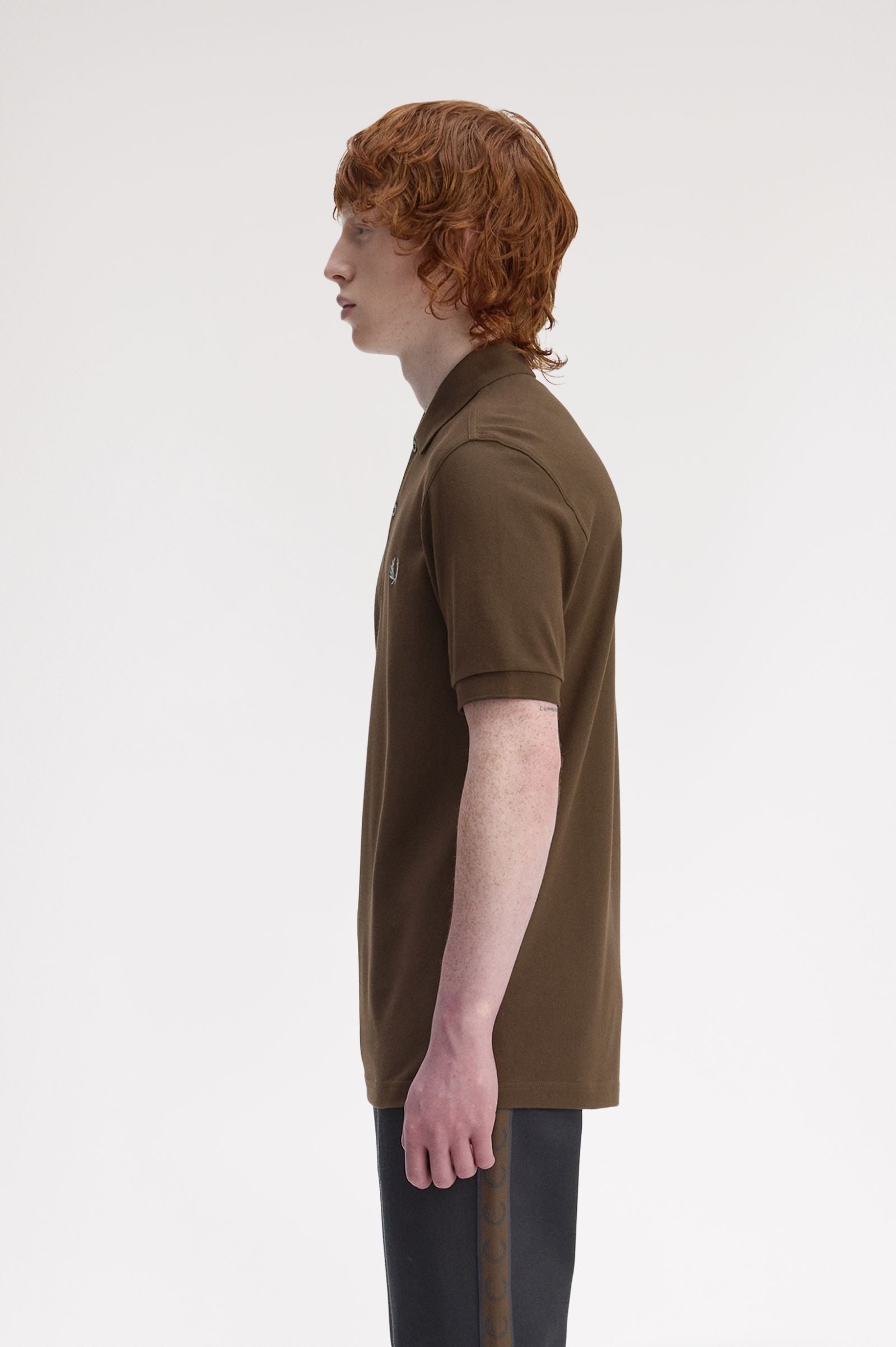 Fred Perry Button Polo Shirt Pure Cotton