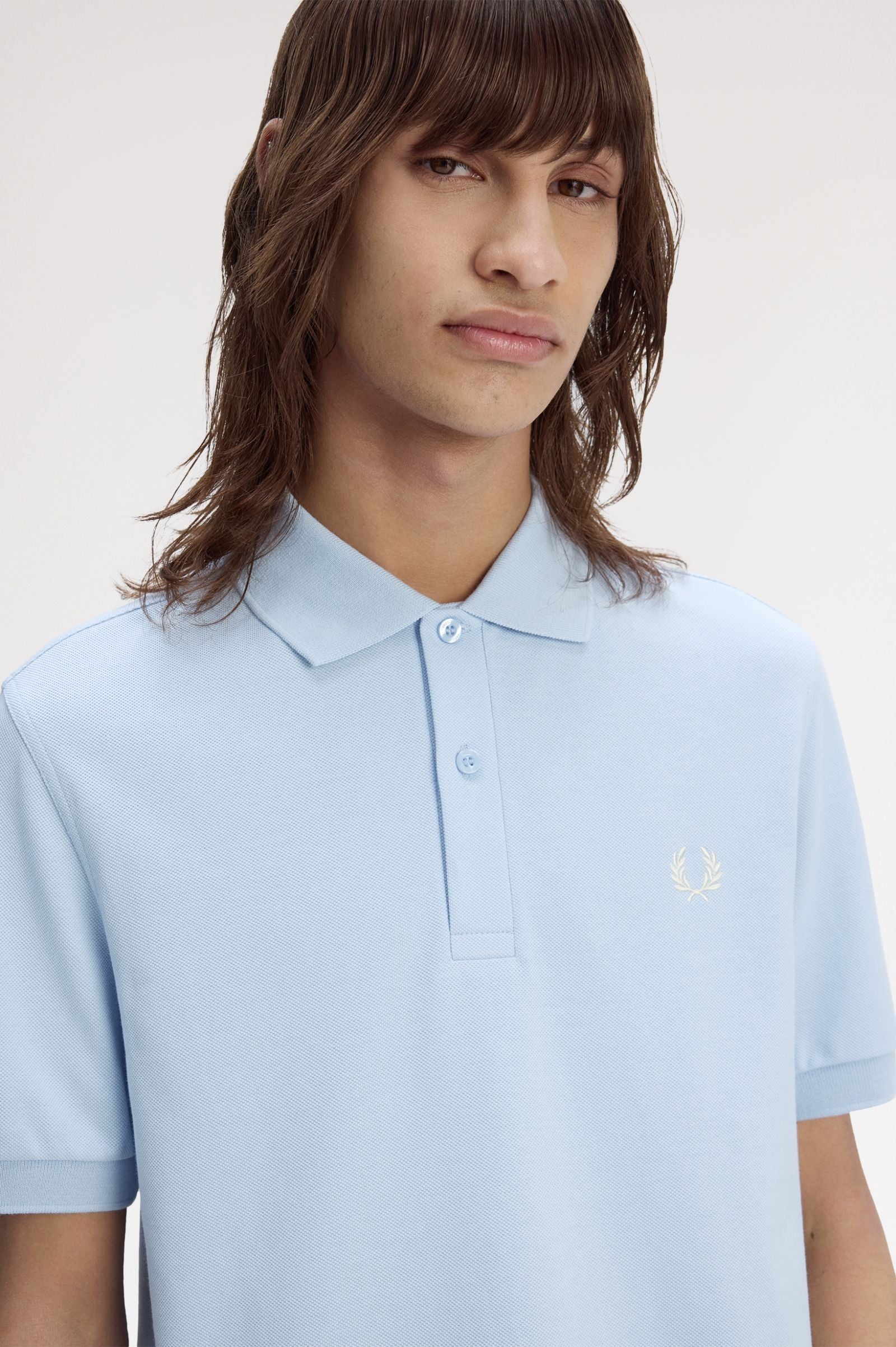 Fred Perry Button Polo Shirt Pure Cotton