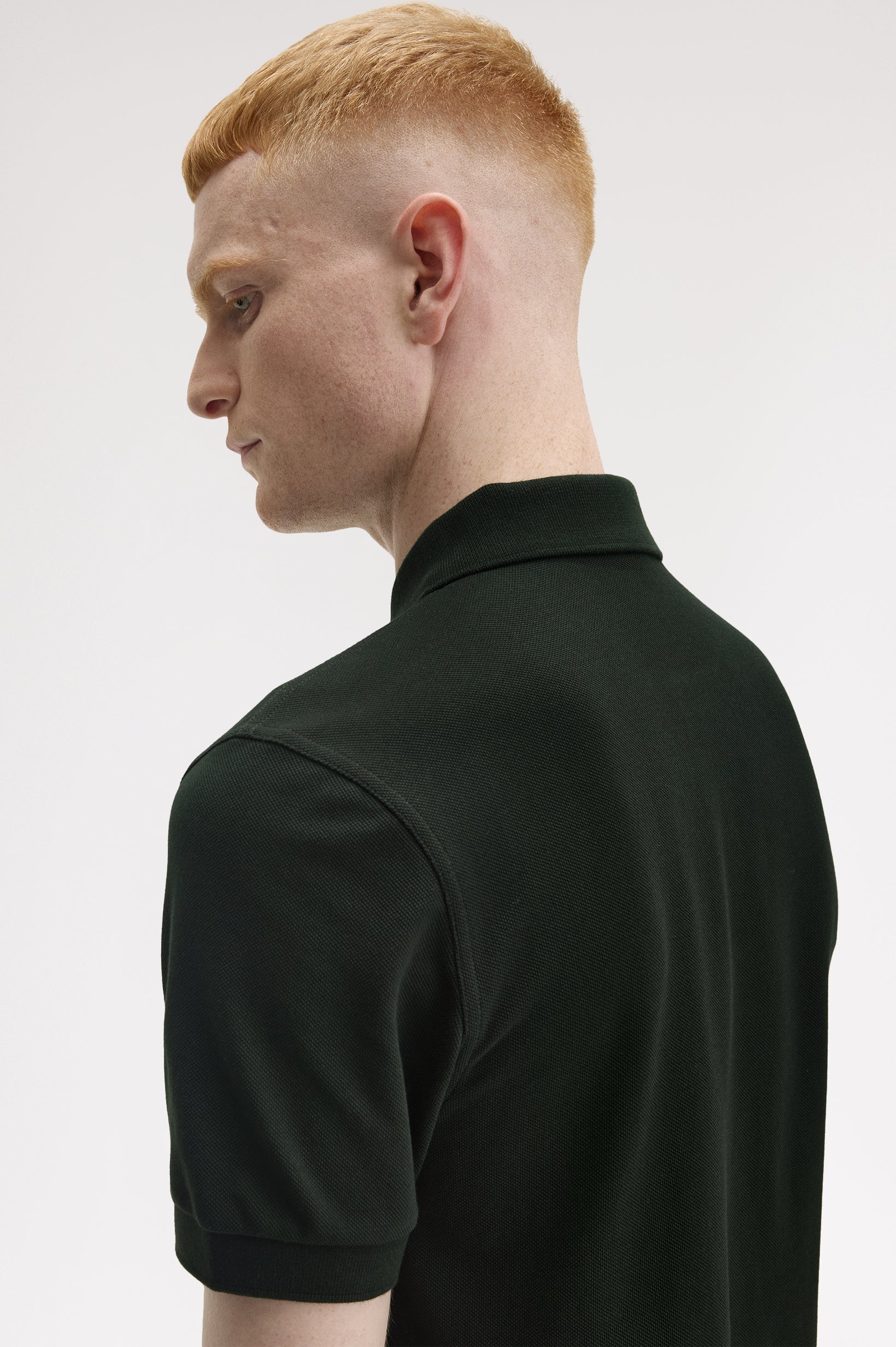 Fred Perry Button Polo Shirt Pure Cotton