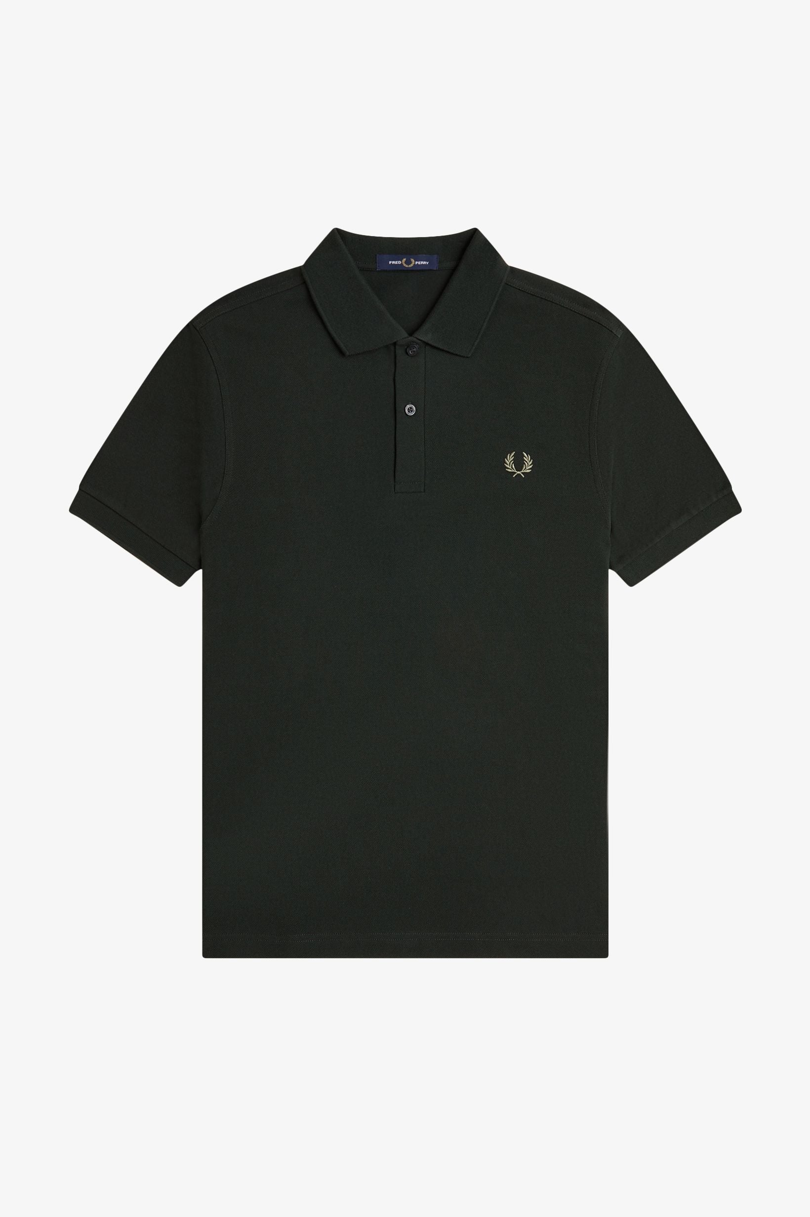 Fred Perry Button Polo Shirt Pure Cotton