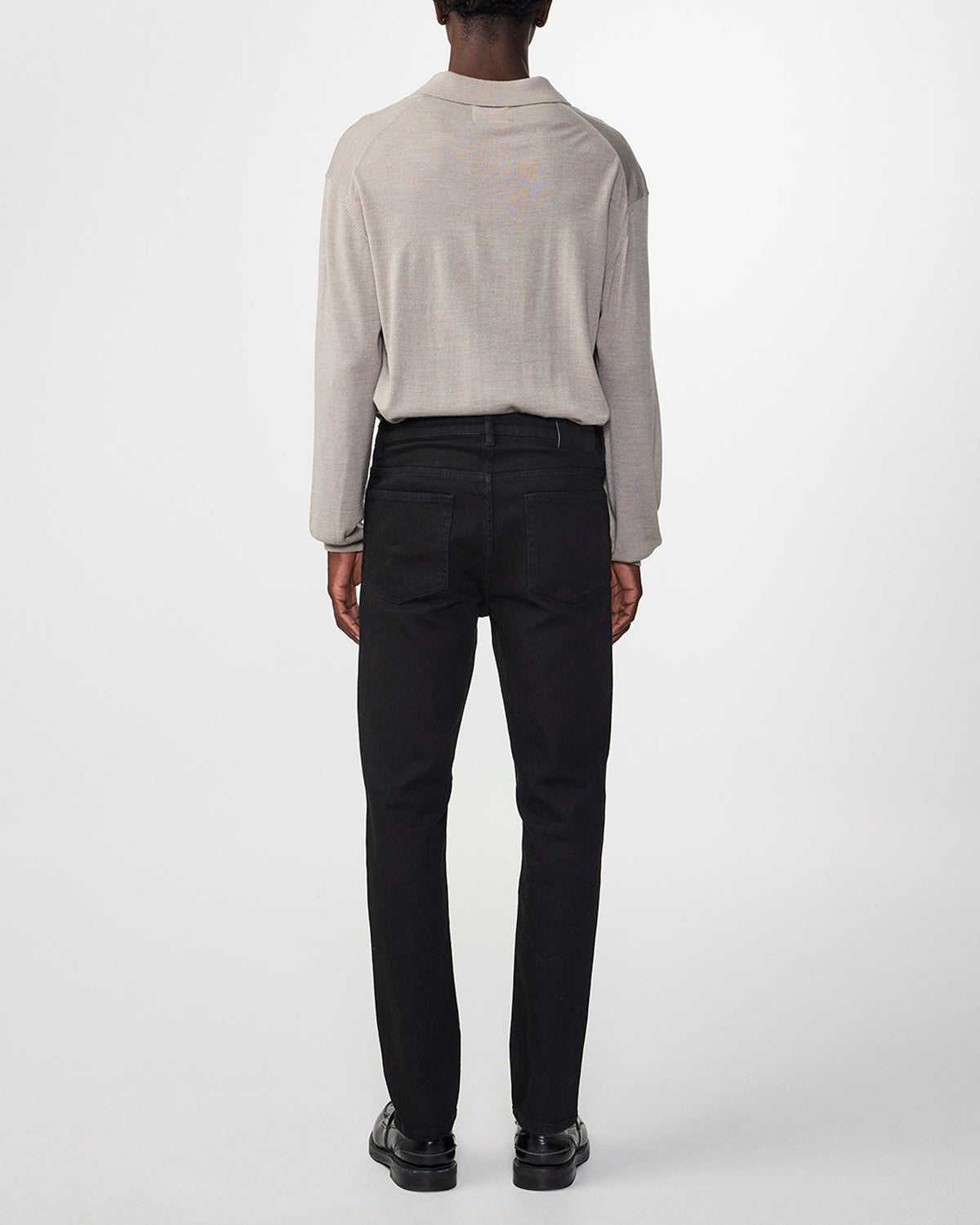 NN07 Raymond Light Weight Long Sleeve Knitted Polo