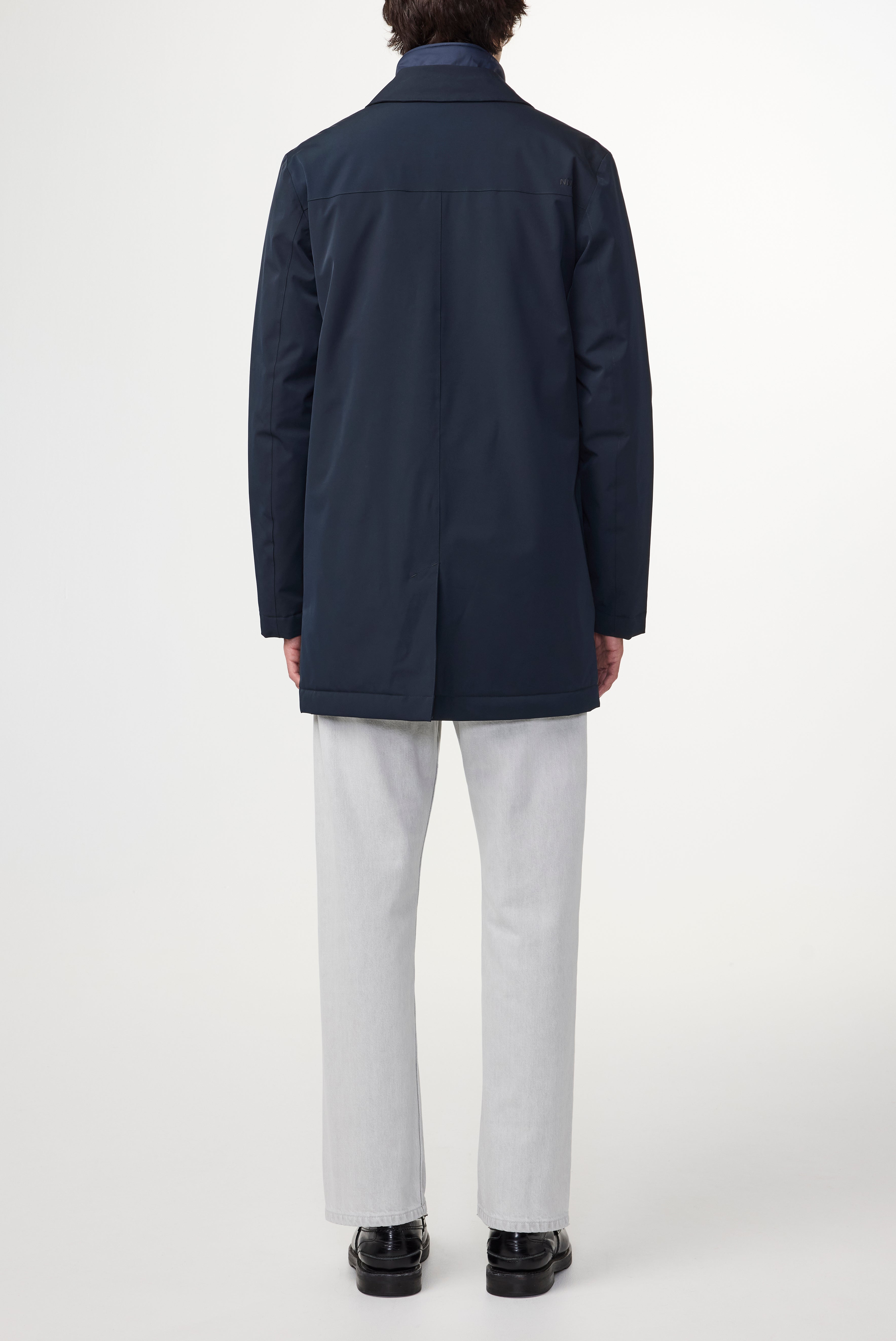 NN07 Blake Padded Insert Over Coat Technical Fabric