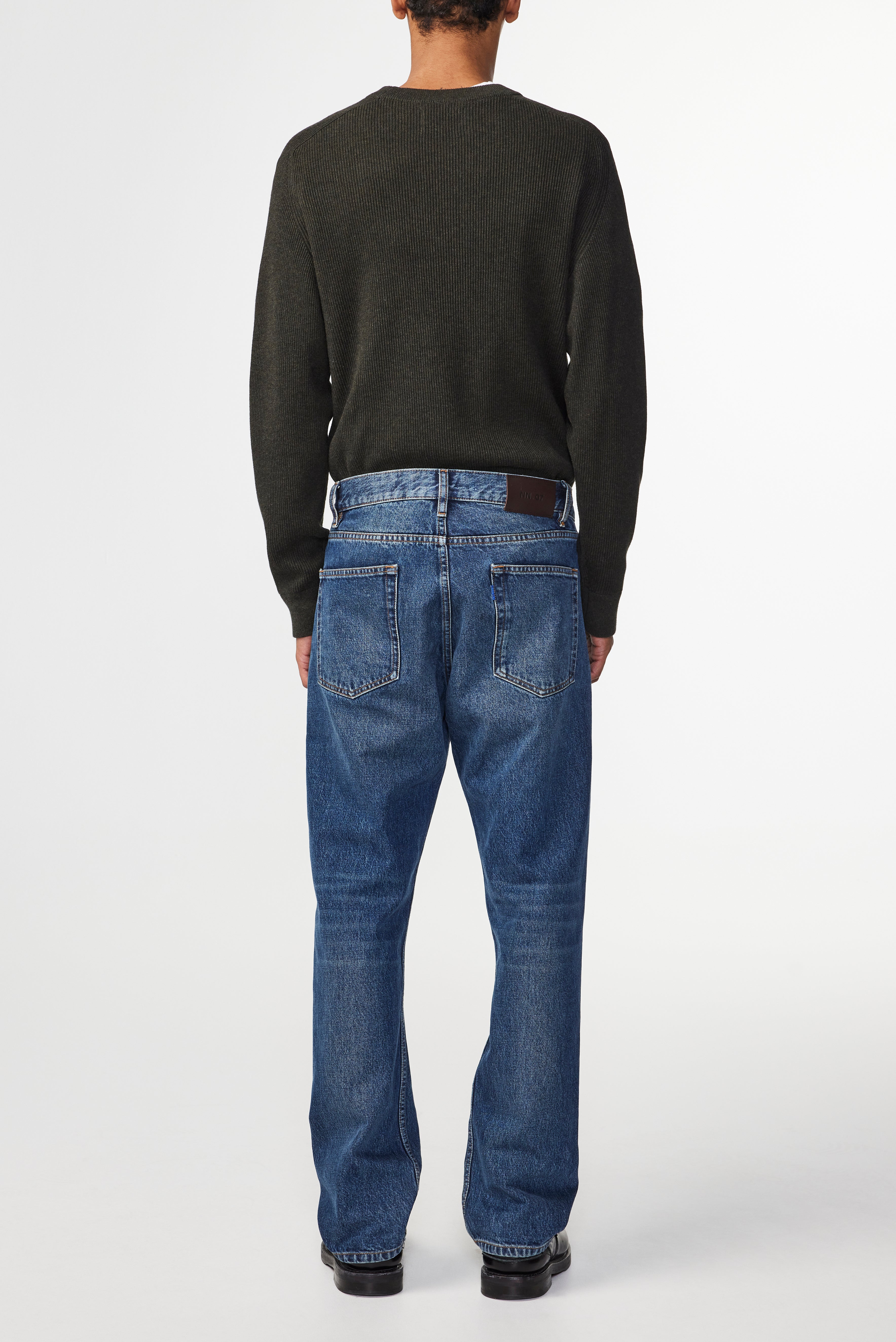 NN07 Kevin Ribbed Organic Cotton Sweater